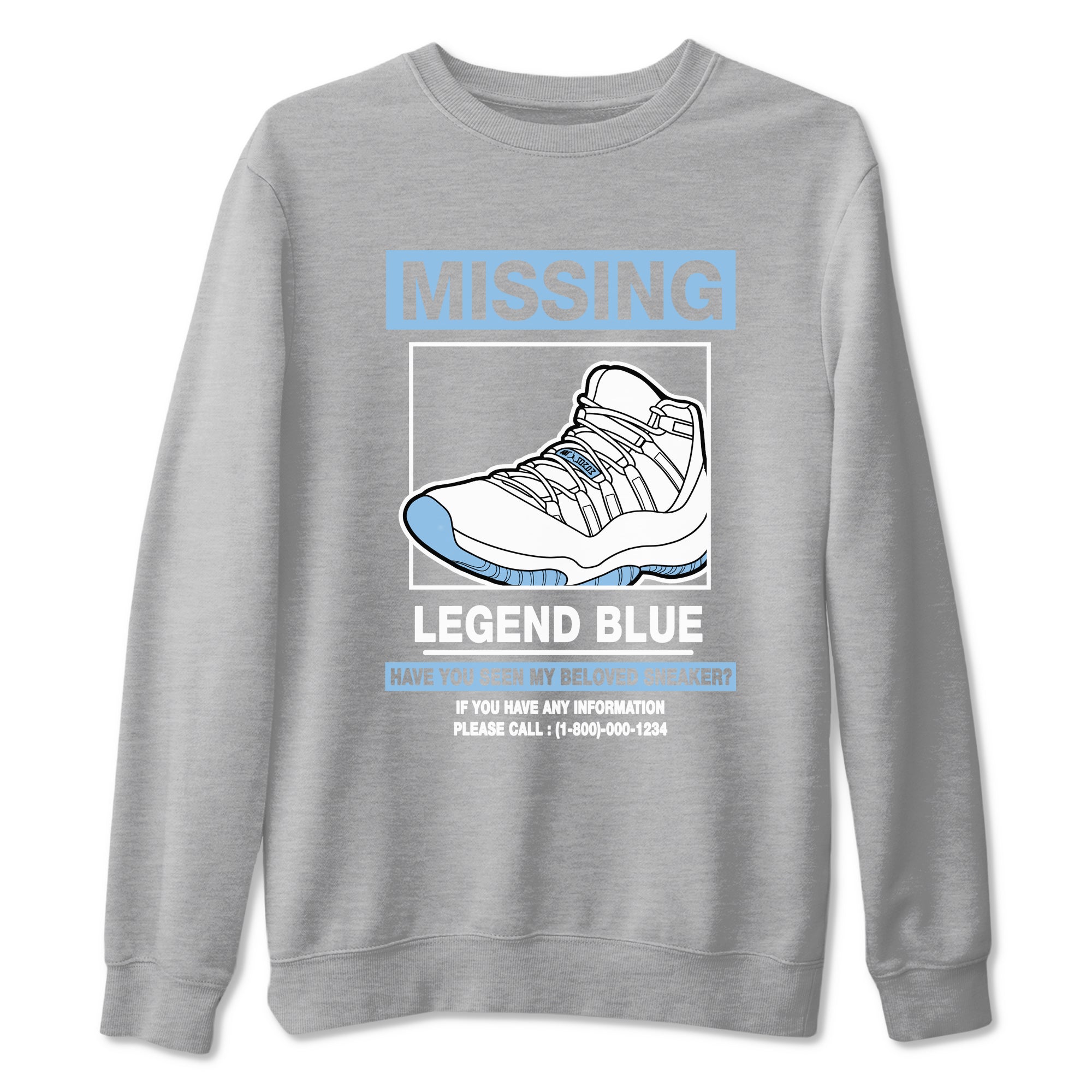 Missing snkmatch snkmatch Tees - Air Jordan 11 Legend Blue