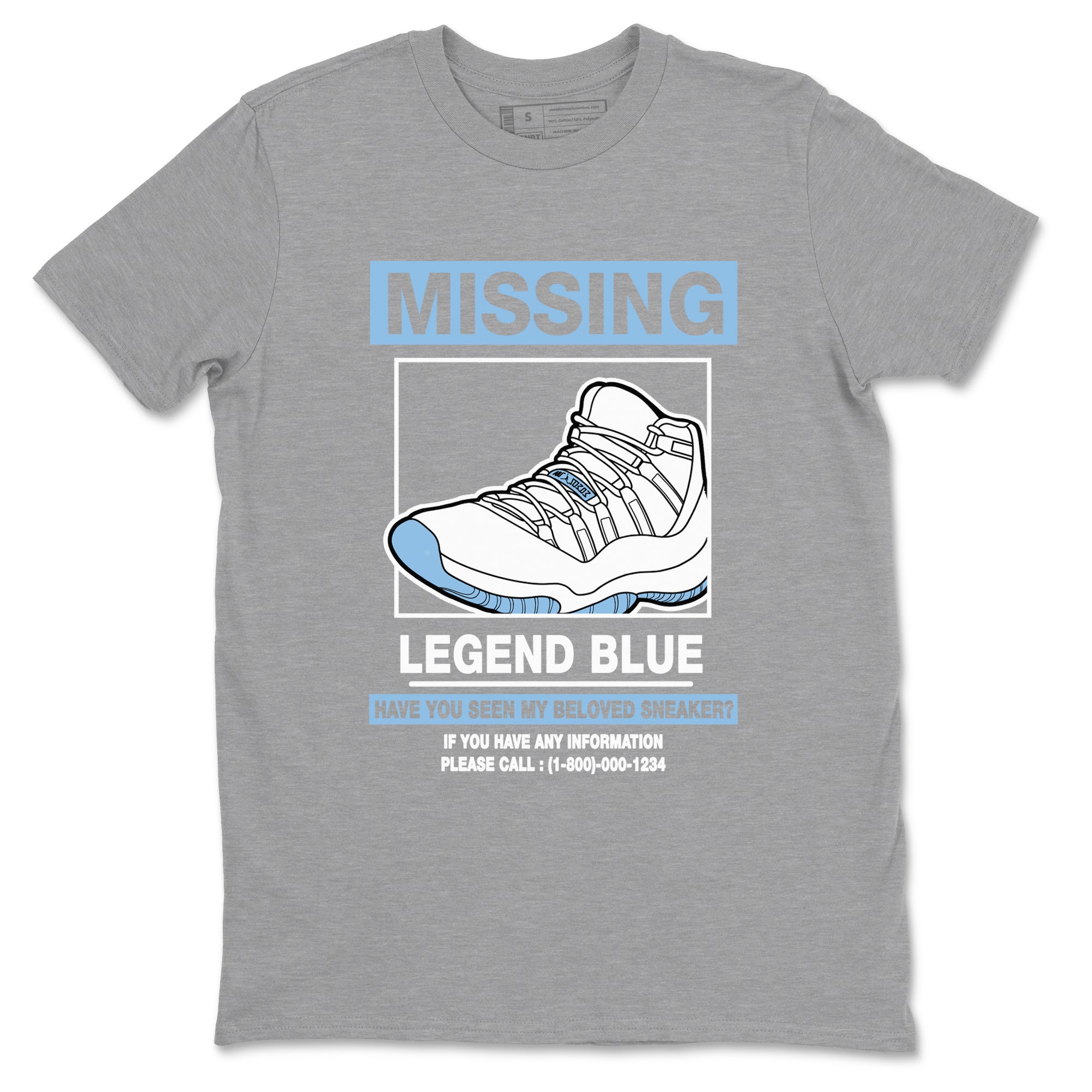 Missing snkmatch snkmatch Tees - Air Jordan 11 Legend Blue