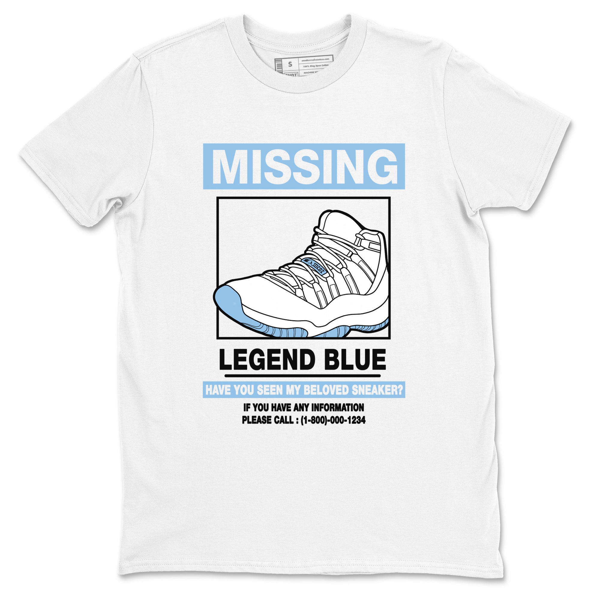 Missing snkmatch snkmatch Tees - Air Jordan 11 Legend Blue
