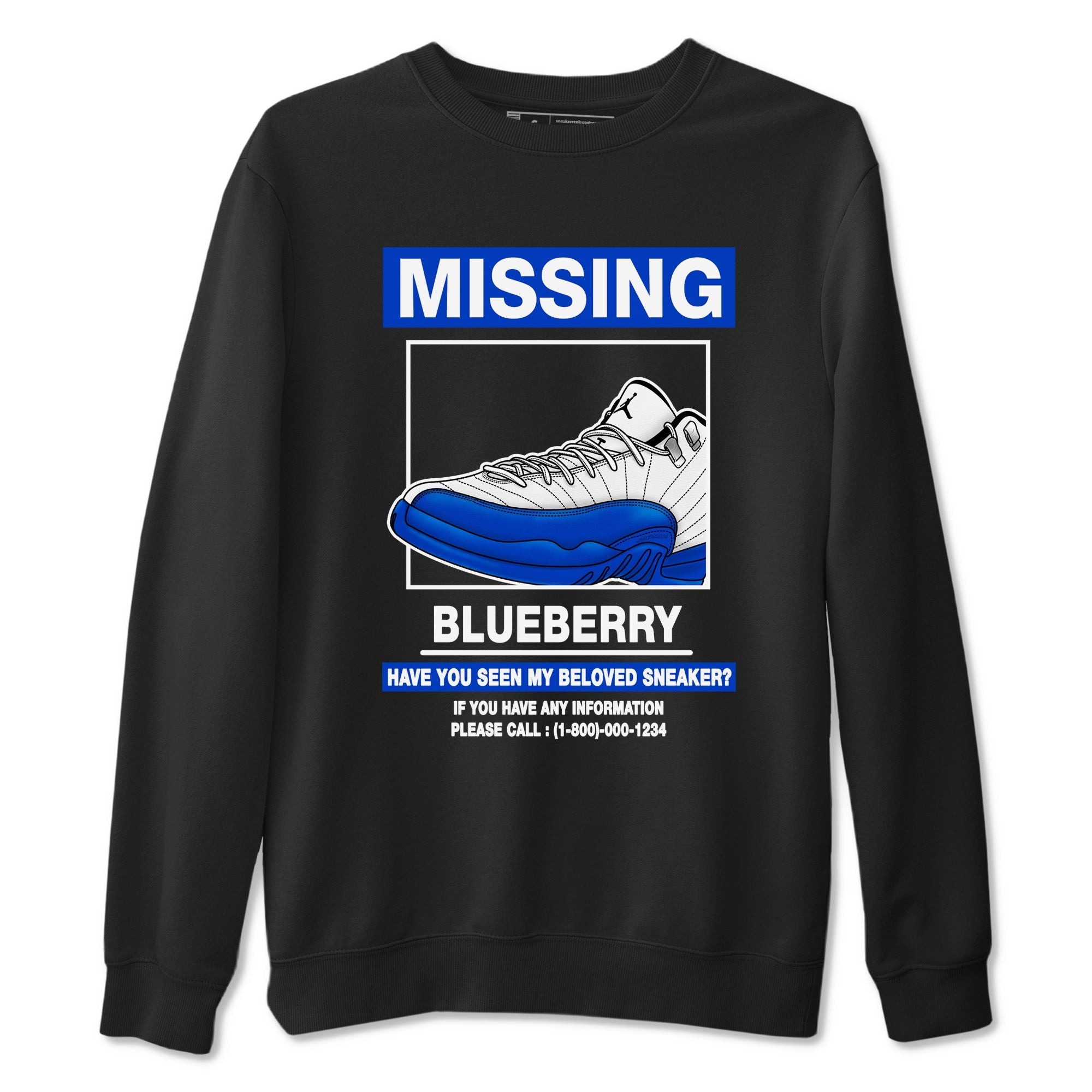 Missing snkmatch snkmatch Tees - Air Jordan 12 Blueberry