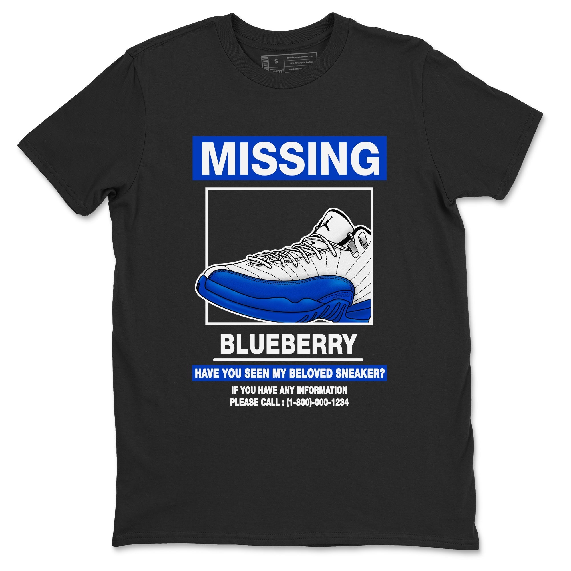 Missing snkmatch snkmatch Tees - Air Jordan 12 Blueberry