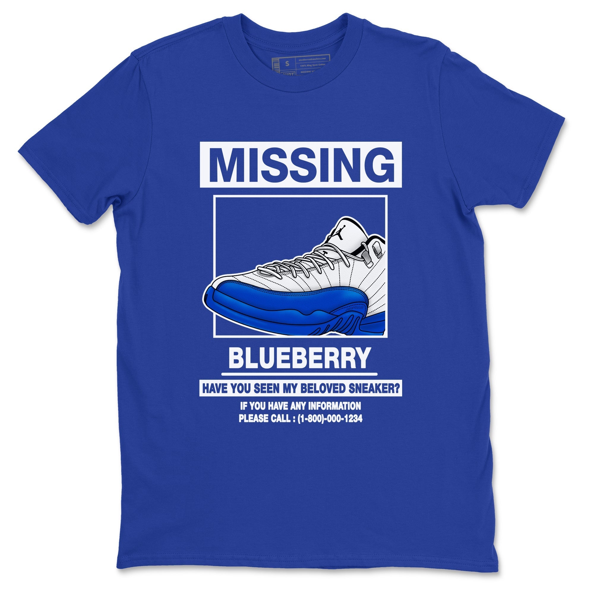 Missing snkmatch snkmatch Tees - Air Jordan 12 Blueberry