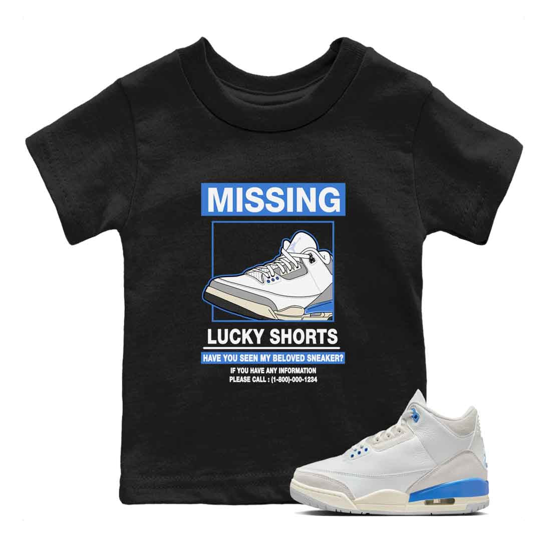 Missing snkmatch snkmatch Tees Kids - Air Jordan 3 Lucky Shorts
