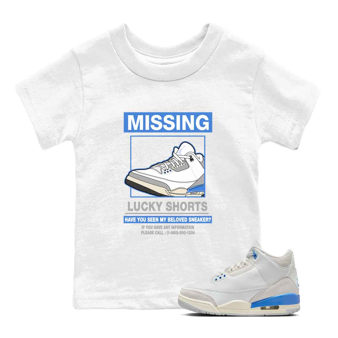 Missing snkmatch snkmatch Tees Kids - Air Jordan 3 Lucky Shorts