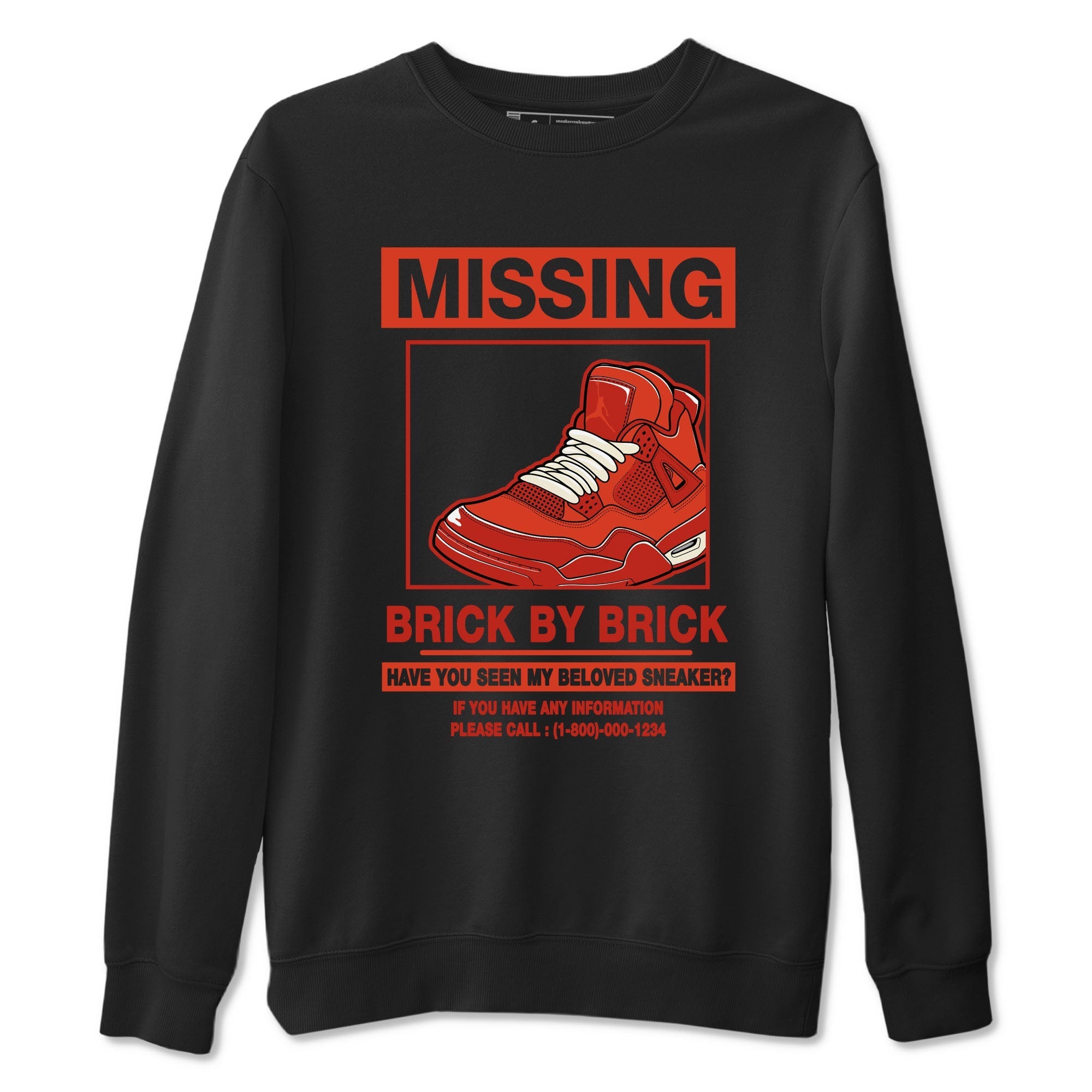 Missing snkmatch snkmatch Tees - Air Jordan 4 Brick By Brick