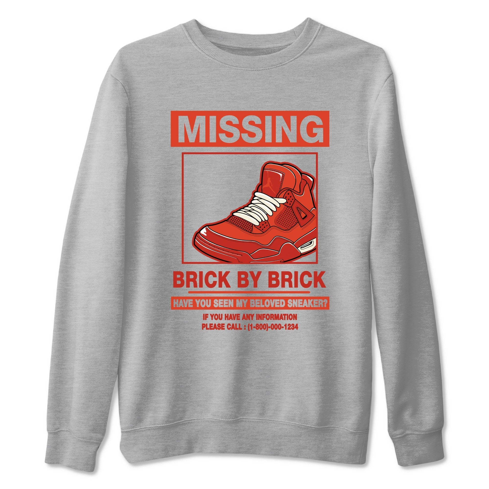 Missing snkmatch snkmatch Tees - Air Jordan 4 Brick By Brick