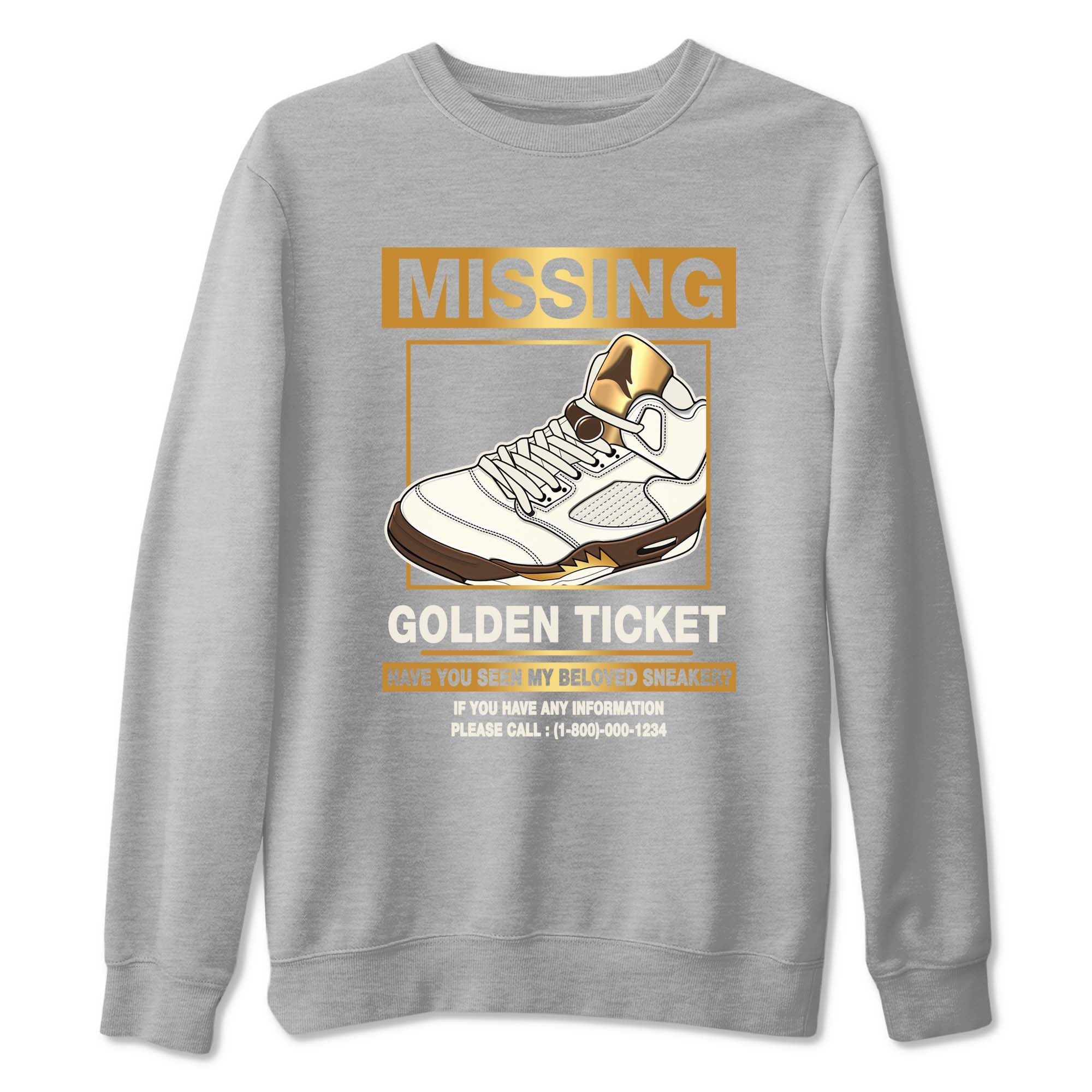 Missing snkmatch snkmatch Tees - Air Jordan 5 Golden Ticket