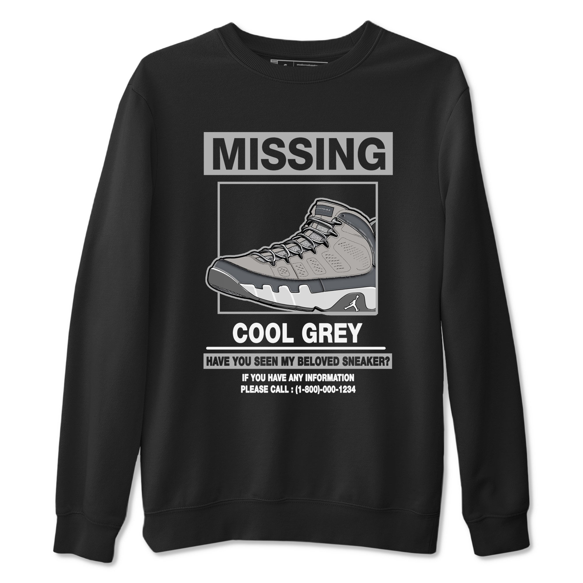 Missing snkmatch snkmatch Tees - Air Jordan 9 Cool Grey