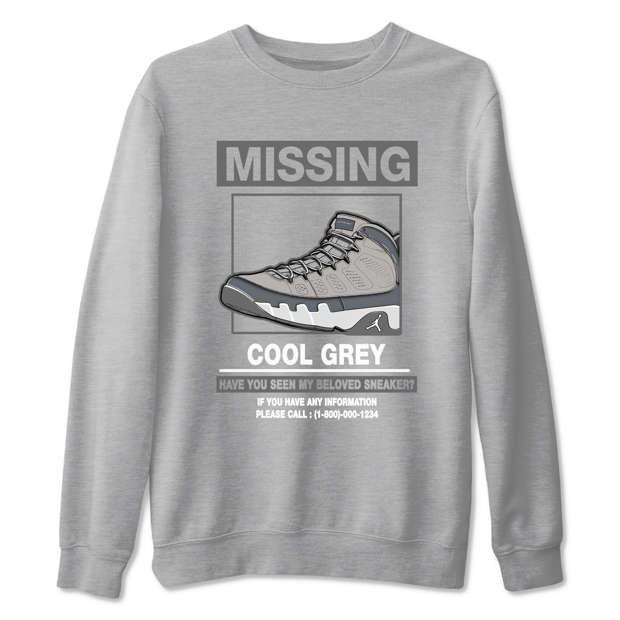 Missing snkmatch snkmatch Tees - Air Jordan 9 Cool Grey
