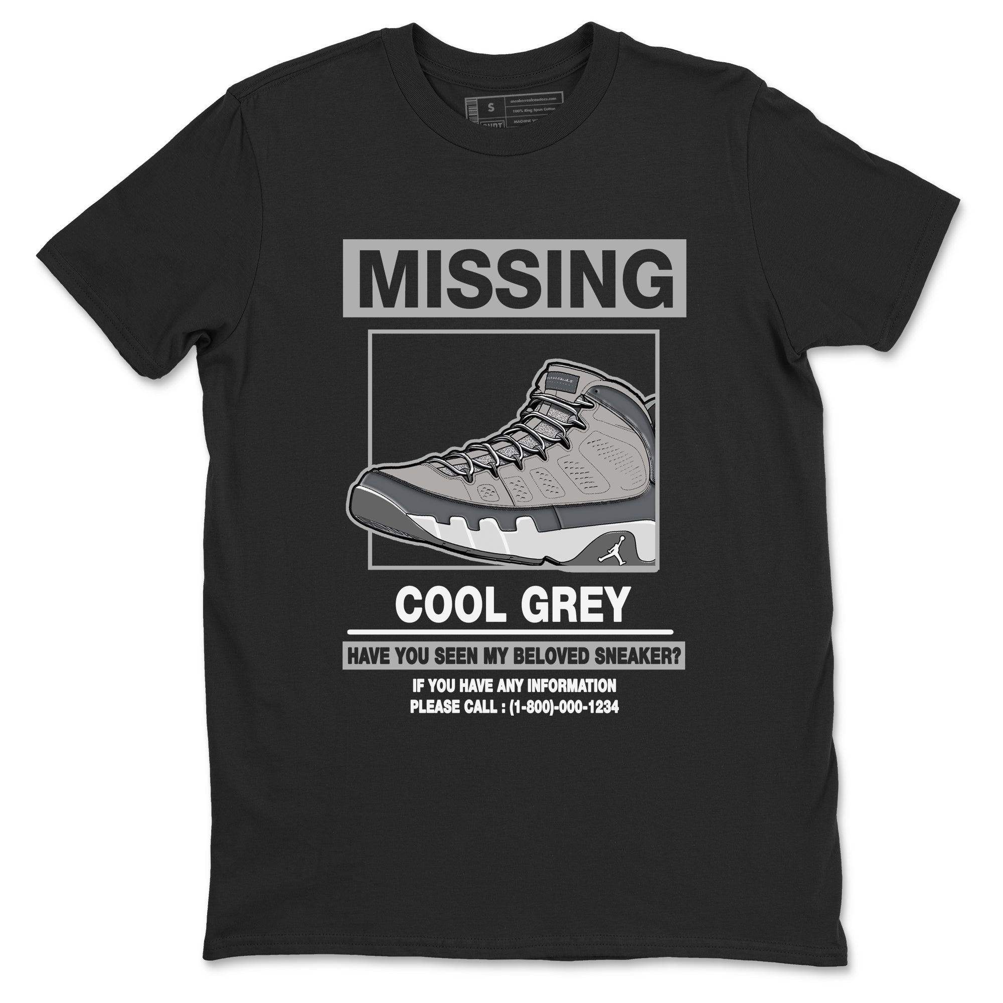 Missing snkmatch snkmatch Tees - Air Jordan 9 Cool Grey