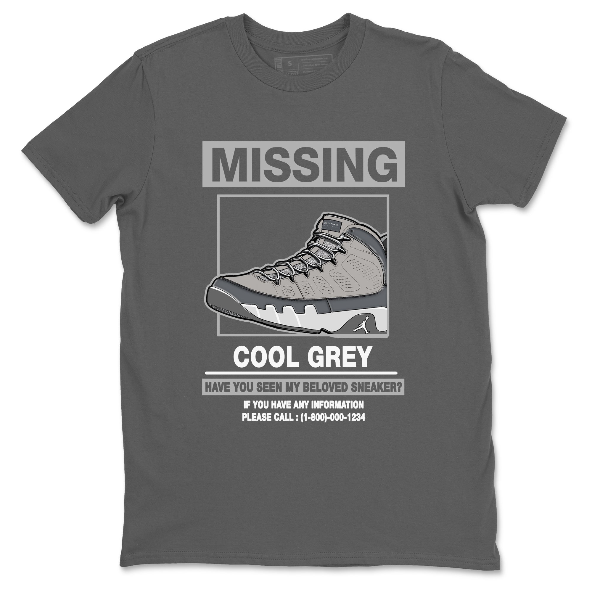 Missing snkmatch snkmatch Tees - Air Jordan 9 Cool Grey