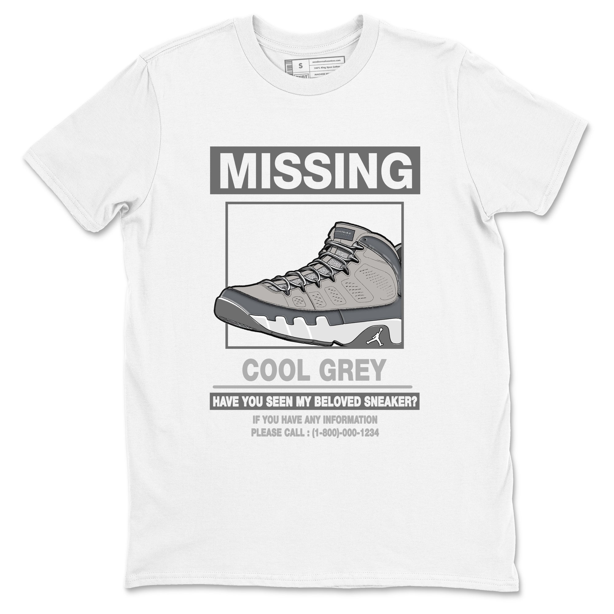 Missing snkmatch snkmatch Tees - Air Jordan 9 Cool Grey
