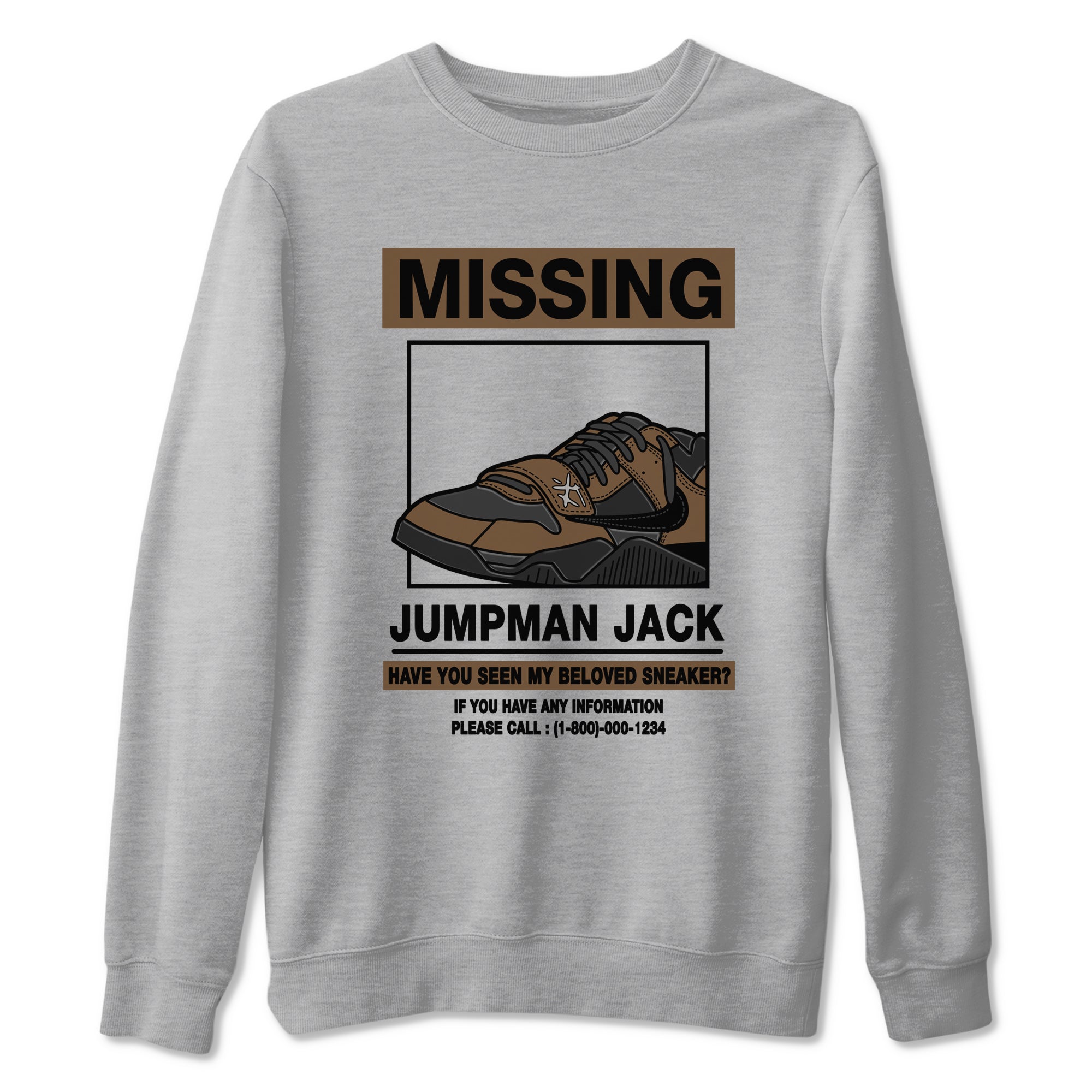 Missing snkmatch snkmatch Tees - Jordan Jumpman Jack Travis Scott Dark Mocha