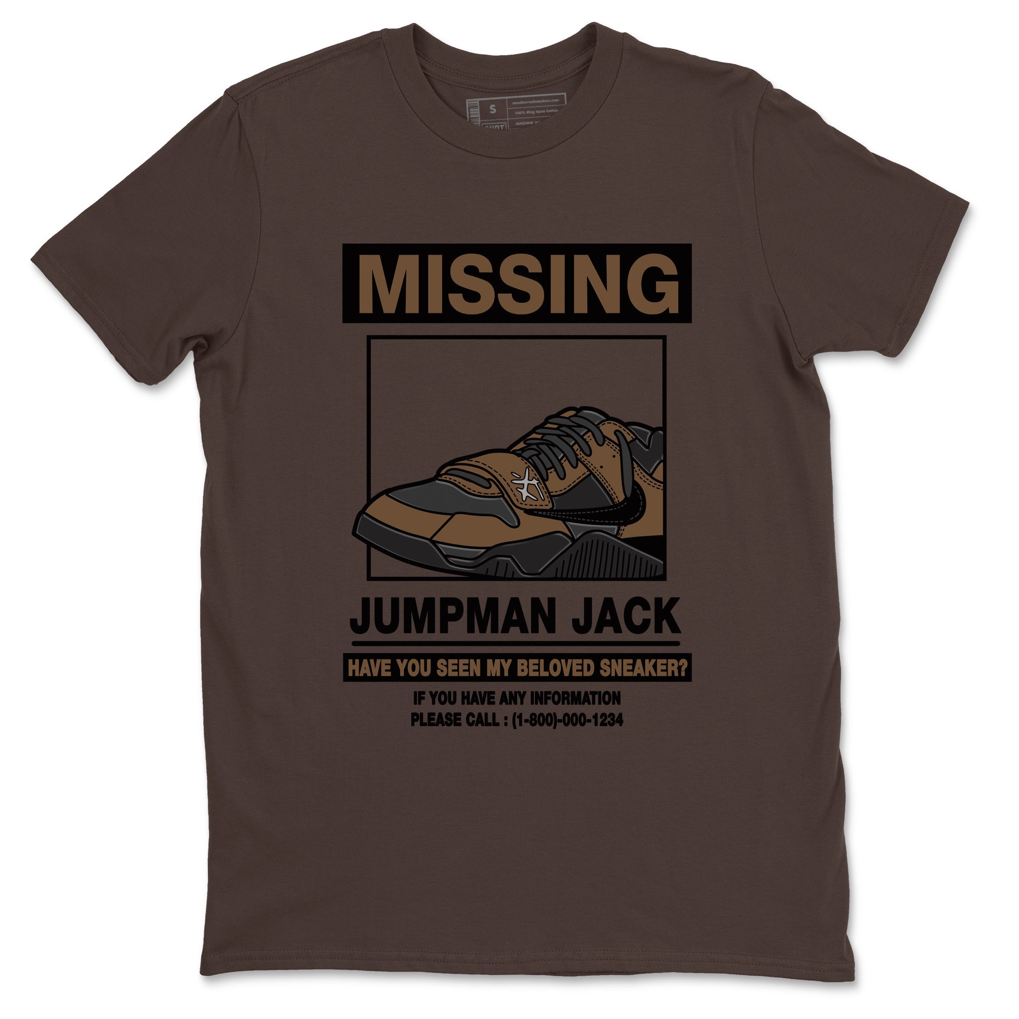 Missing snkmatch snkmatch Tees - Jordan Jumpman Jack Travis Scott Dark Mocha