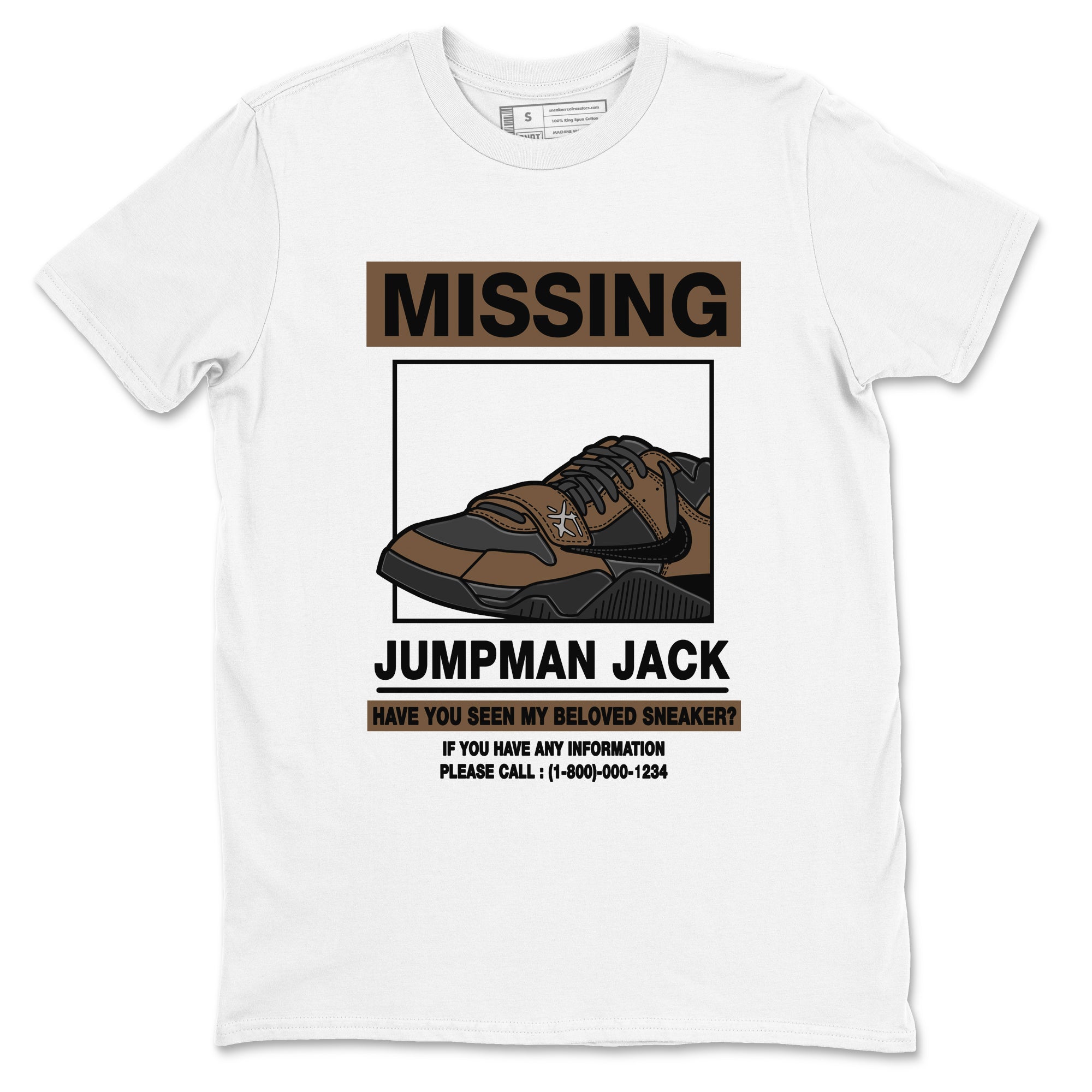 Missing snkmatch snkmatch Tees - Jordan Jumpman Jack Travis Scott Dark Mocha