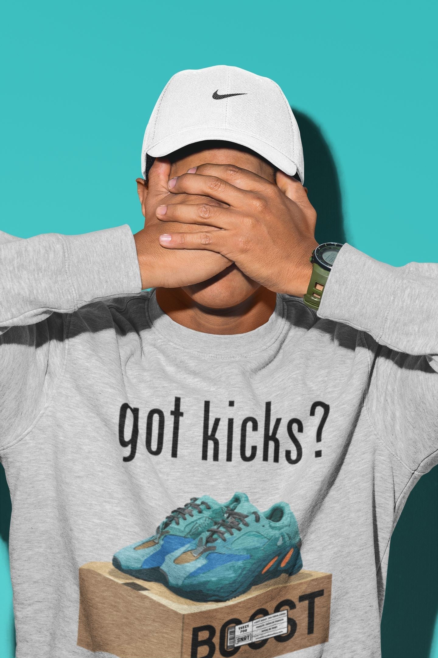 Got Kicks Unisex Tops - Yeezy 700 Faded Azure