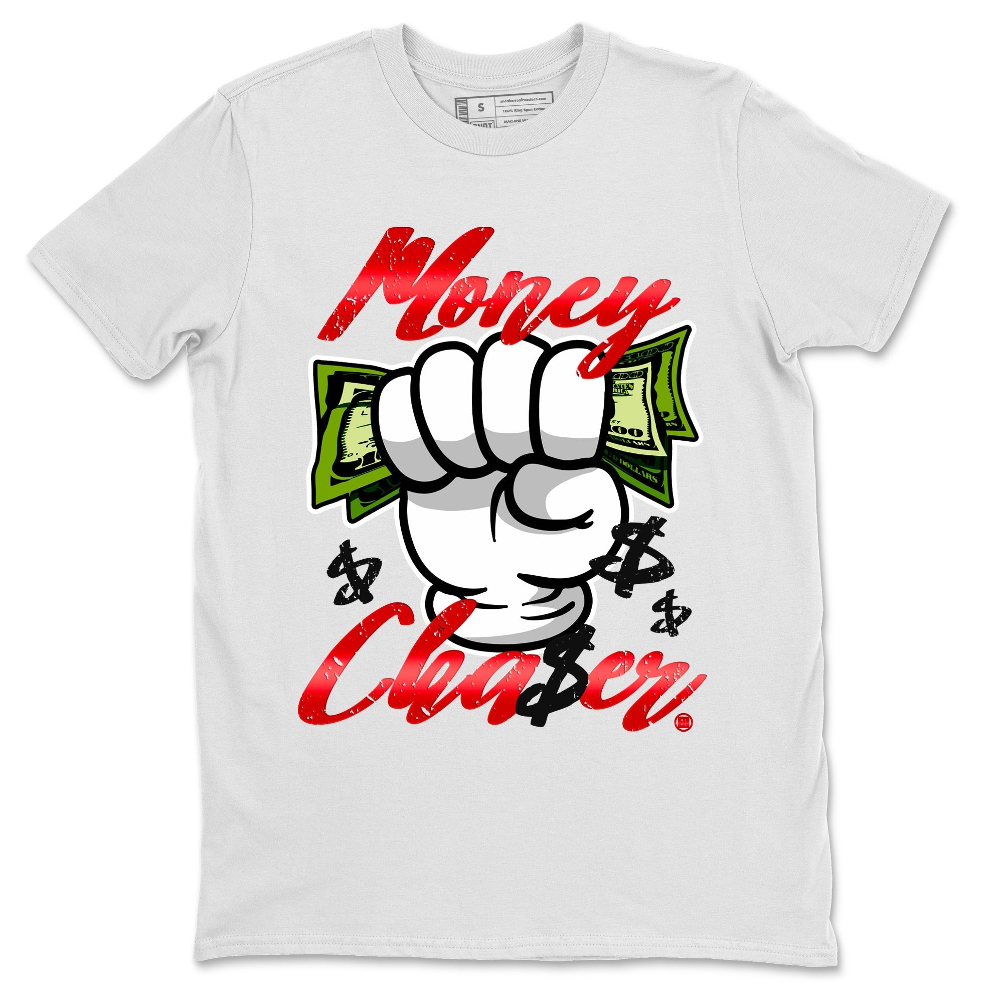 Money Chaser Unisex Tops - Air Jordan 1 Satin Bred