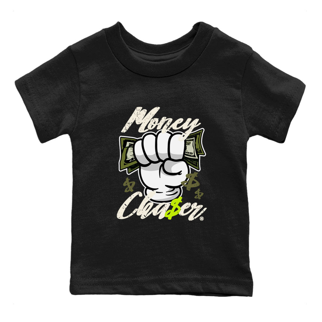 Money Chaser snkmatch Tee Kids - Air Jordan 1 Travis Scott Golf