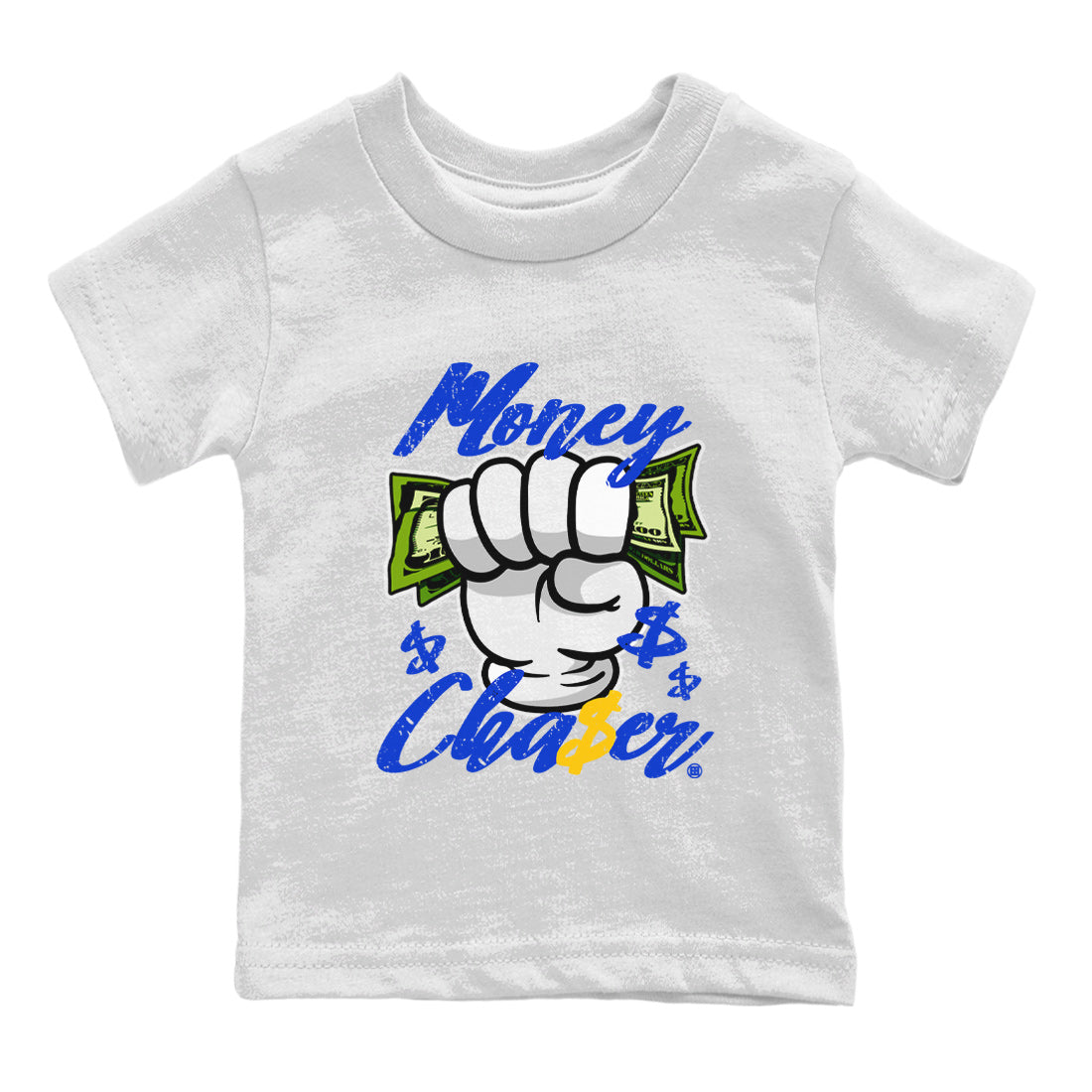 Money Chaser Kids Tops - Air Jordan 14 Laney