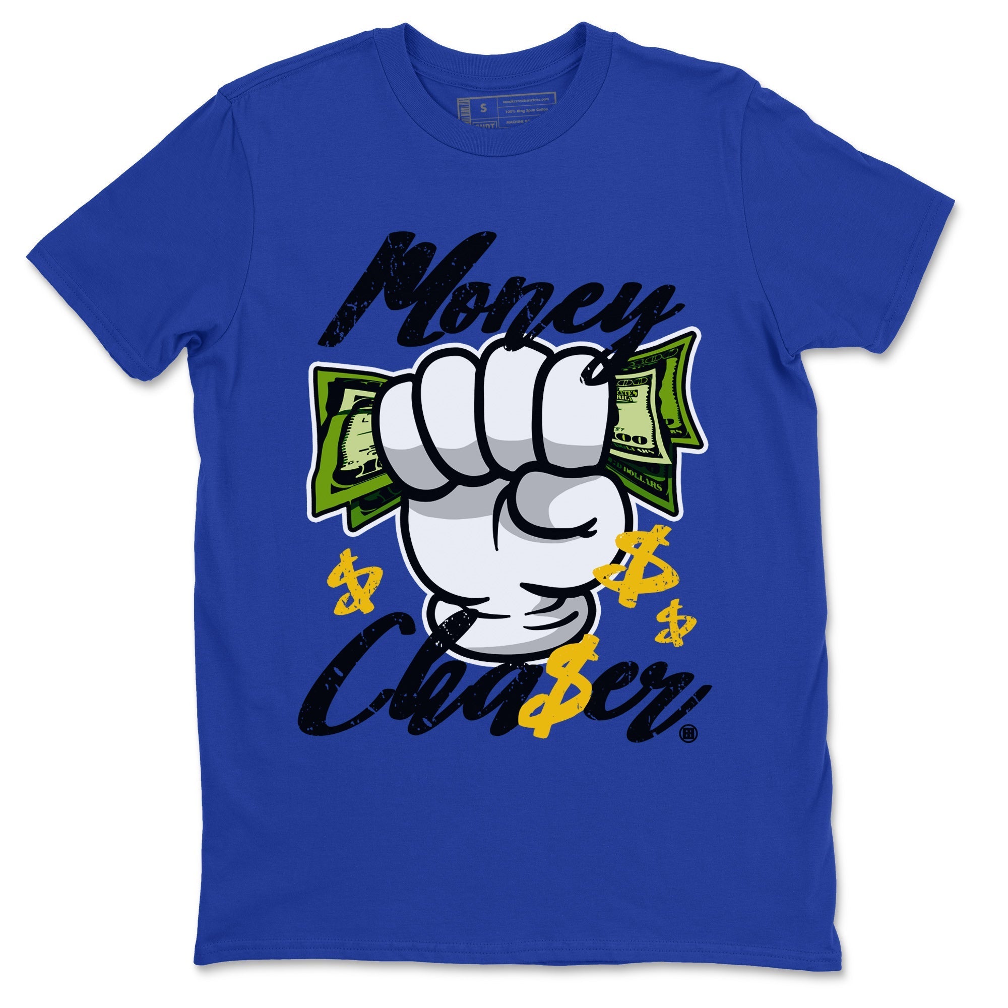 Money Chaser Unisex Tops - Air Jordan 14 Laney