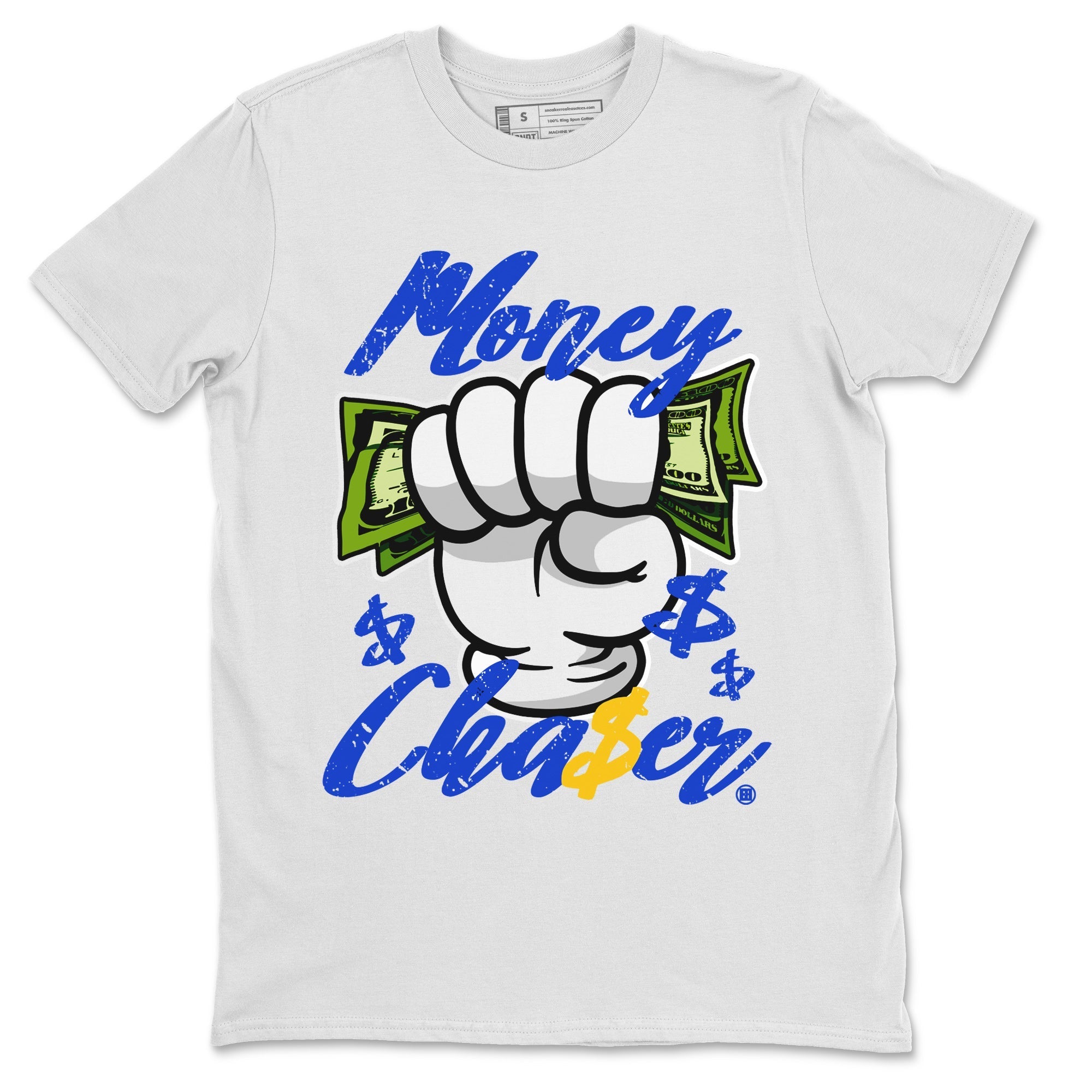 Money Chaser Unisex Tops - Air Jordan 14 Laney