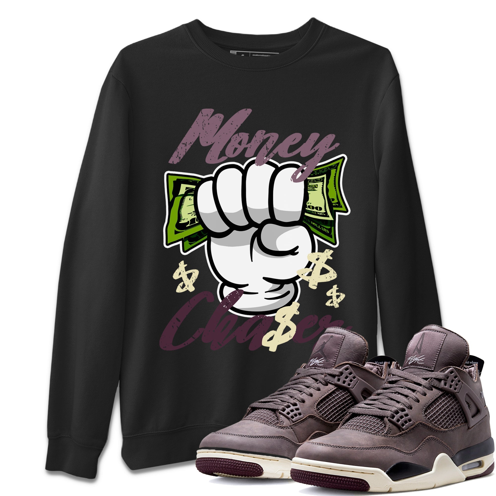 Money Chaser Unisex Tops - Air Jordan 4 A Ma Maniere
