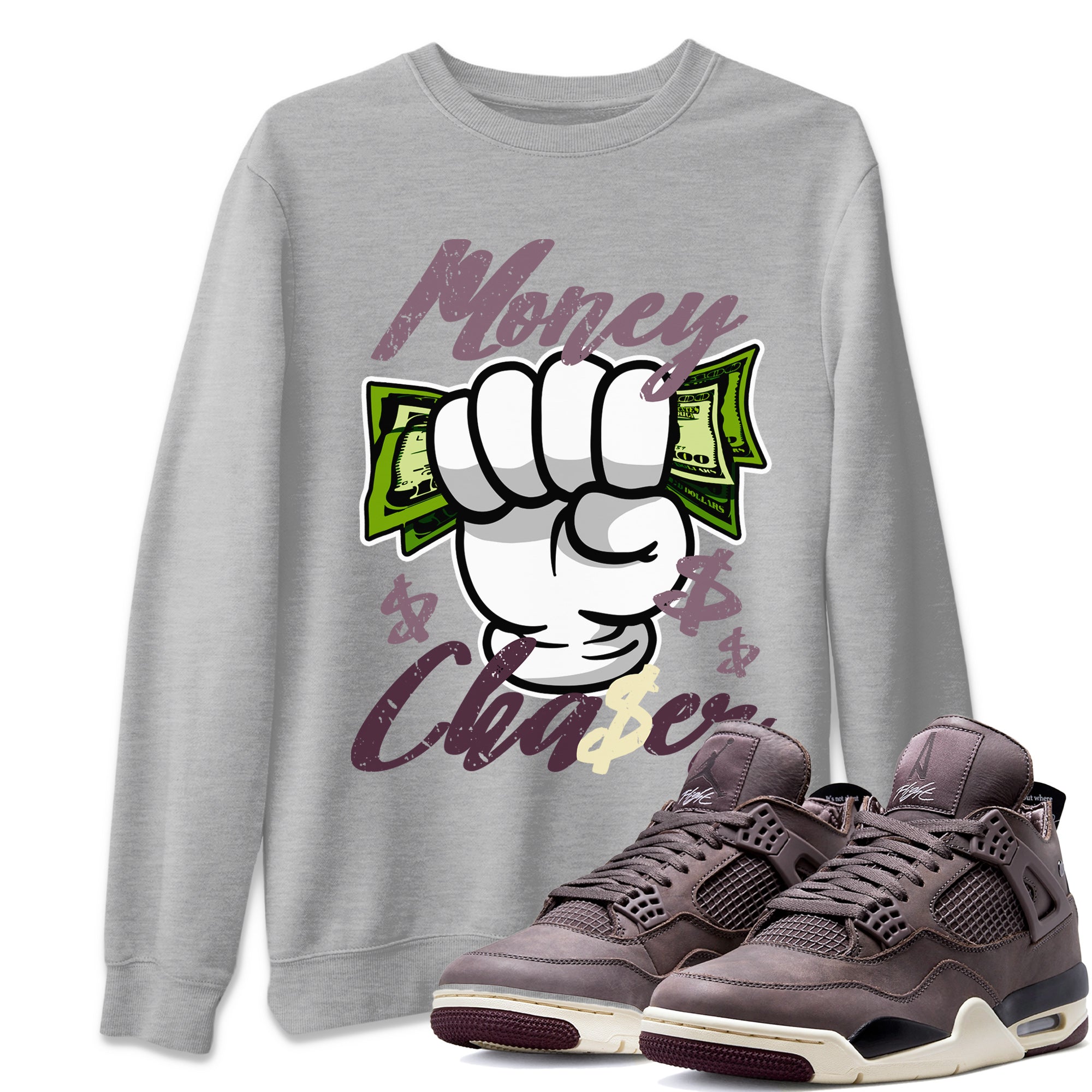 Money Chaser Unisex Tops - Air Jordan 4 A Ma Maniere
