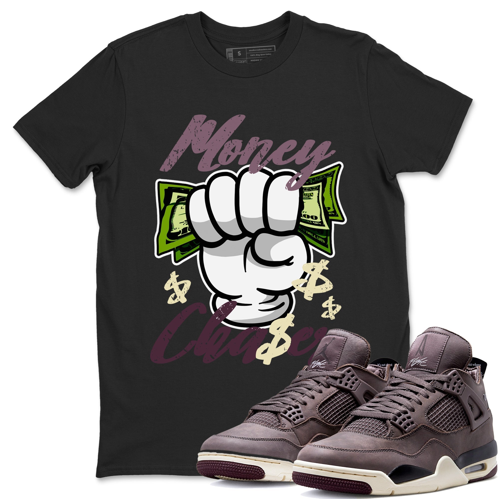 Money Chaser Unisex Tops - Air Jordan 4 A Ma Maniere