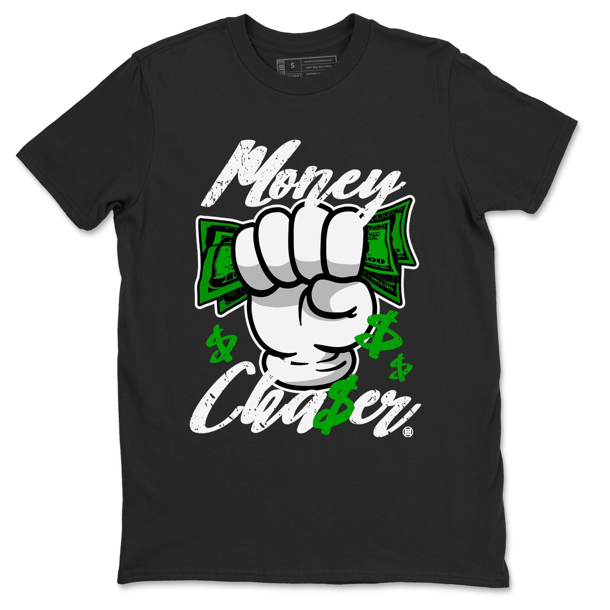 Money Chaser snkmatch Tee - Air Jordan 5 Lucky Green