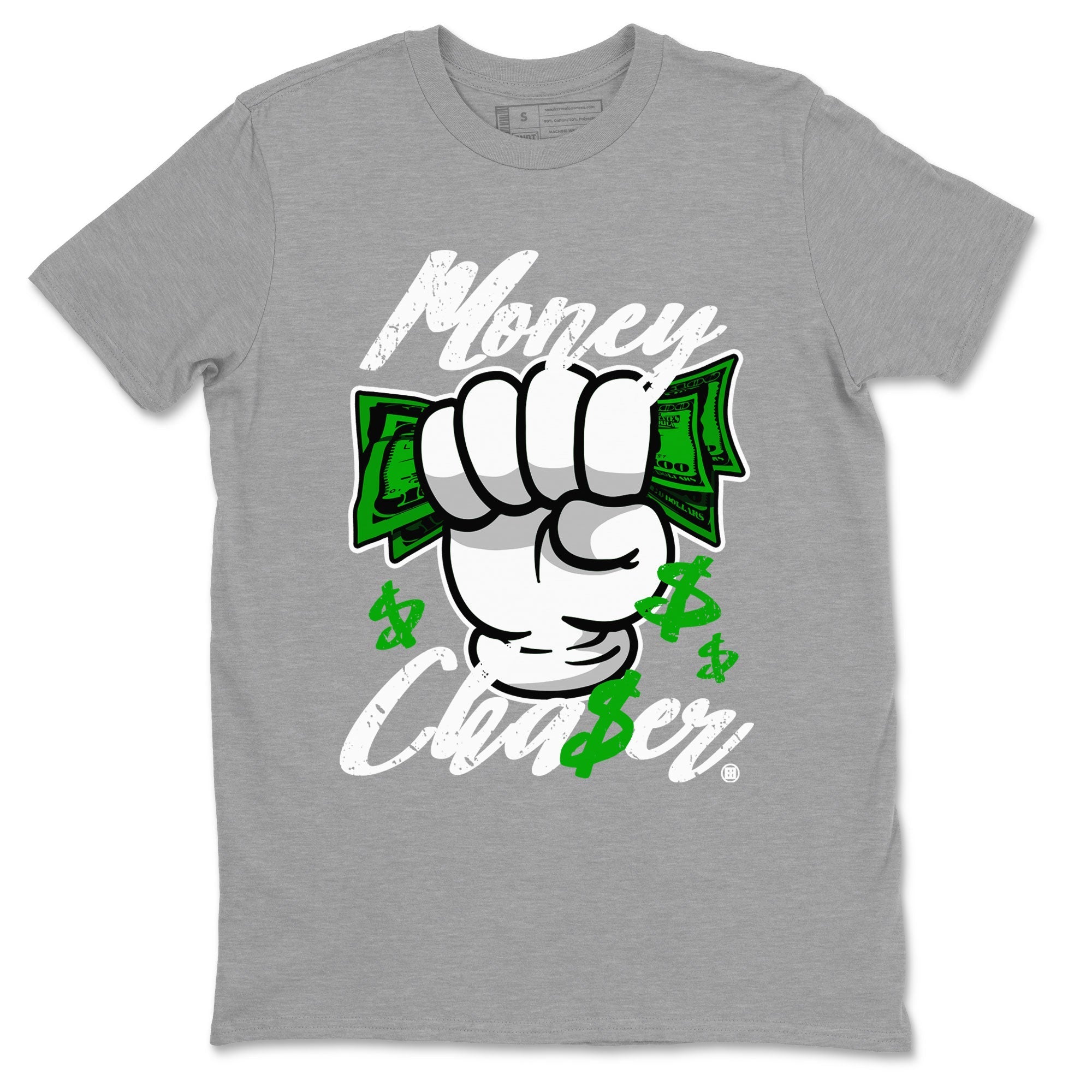 Money Chaser snkmatch Tee - Air Jordan 5 Lucky Green