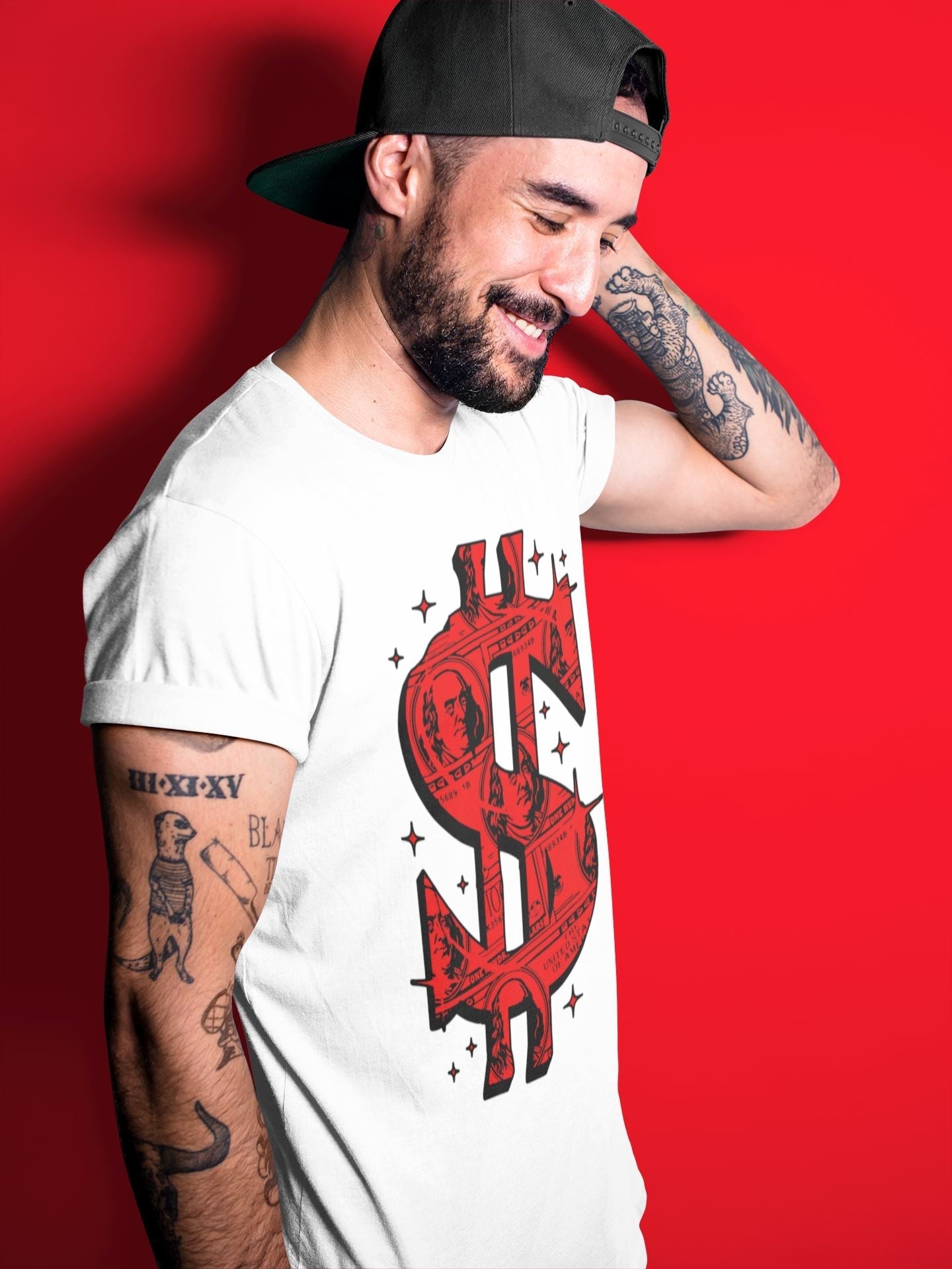 Money Dollar Unisex Tops - Air Jordan 9 Chile Red