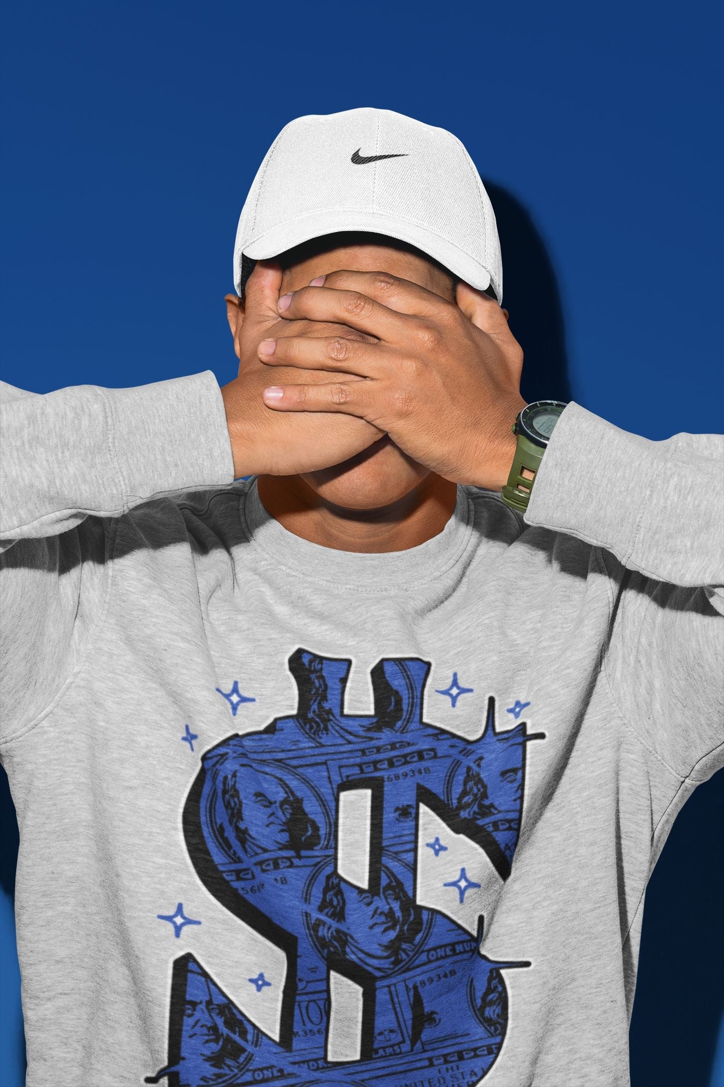Money Dollar Unisex Tops - Yeezy 350 Dazzling Blue