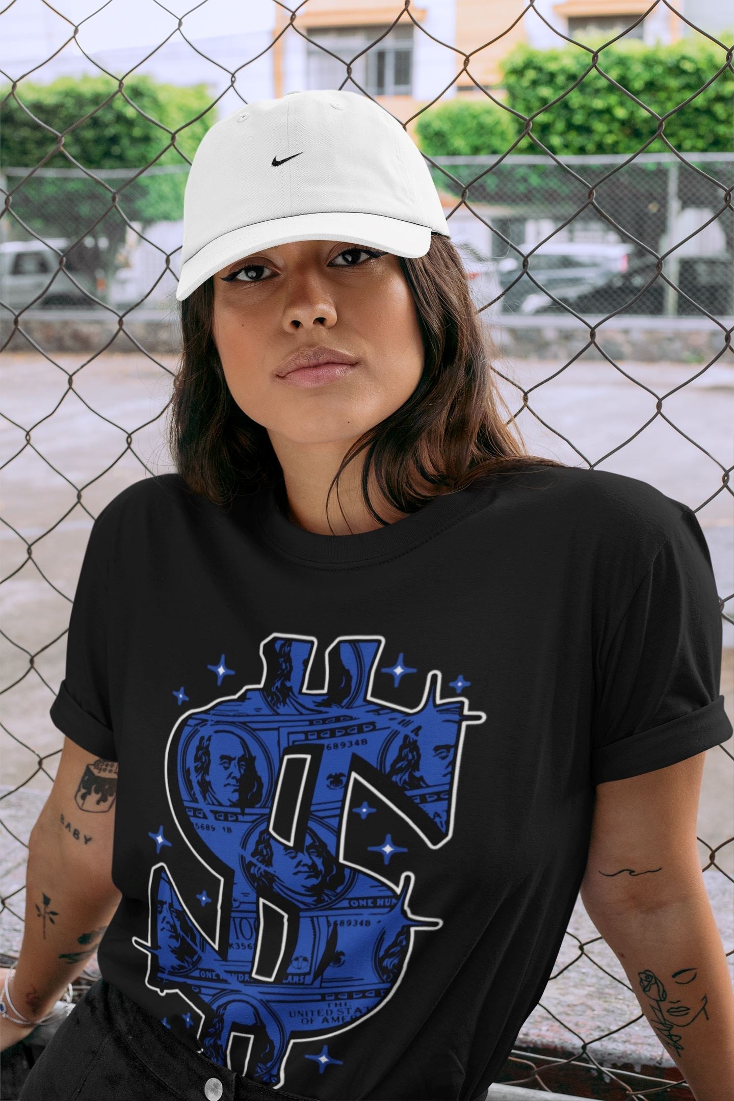 Money Dollar Unisex Tops - Yeezy 350 Dazzling Blue