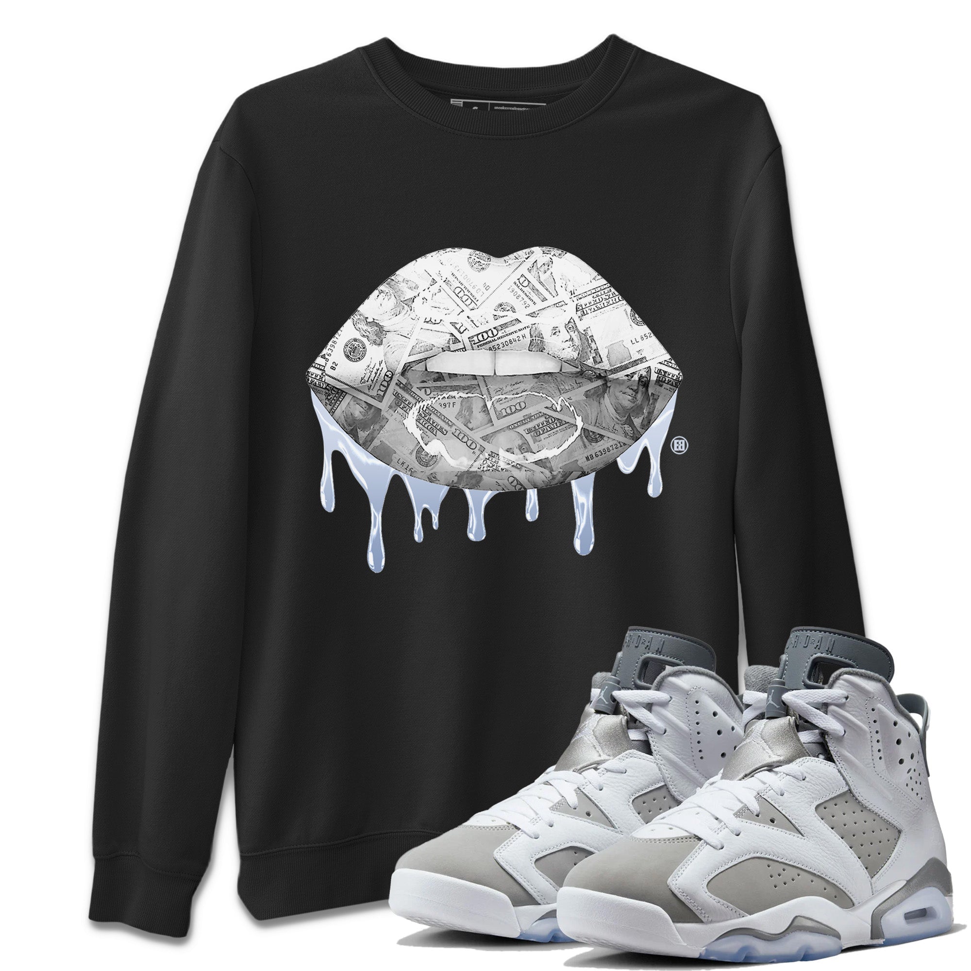 Money Lips Unisex Tops - Air Jordan 6 Cool Grey