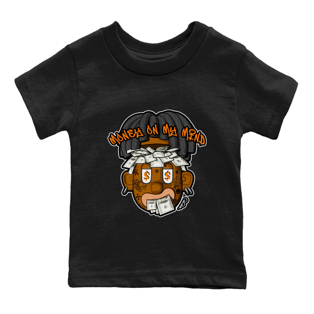 Money On My Mind snkmatch Tee Kids - Air Jordan 3 Fear
