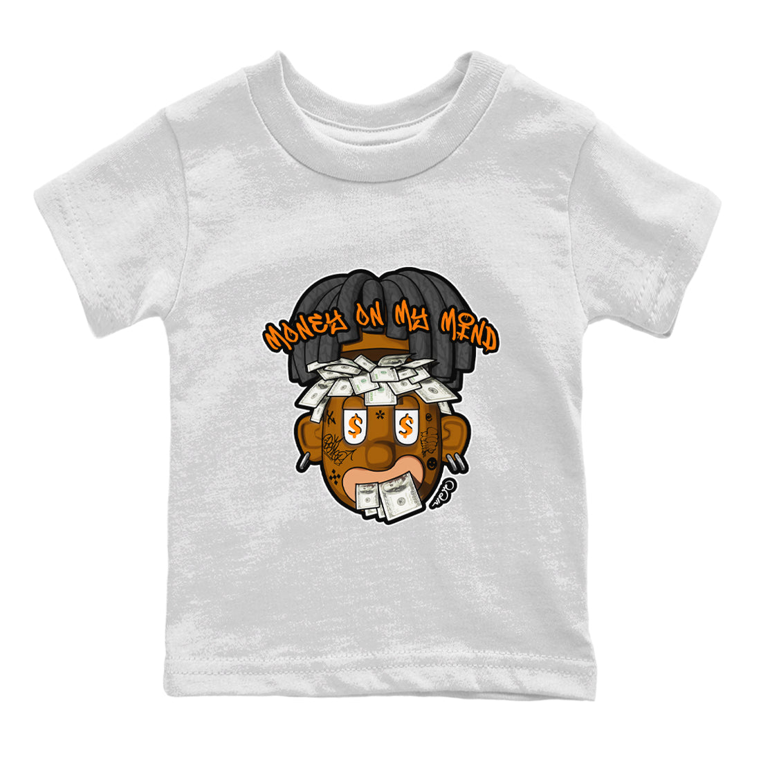 Money On My Mind snkmatch Tee Kids - Air Jordan 3 Fear