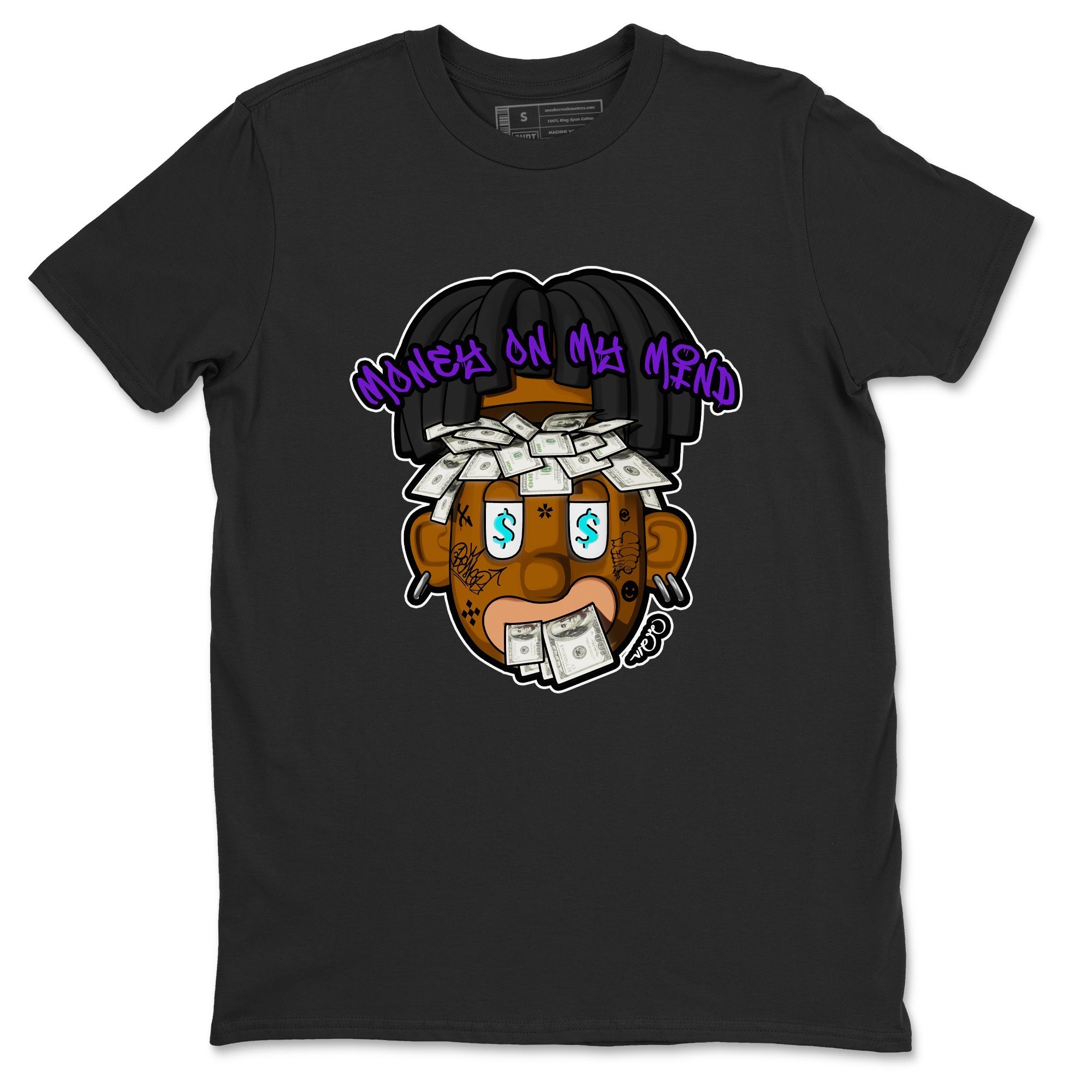 Money On My Mind snkmatch Tee - Air Jordan 6 Aqua