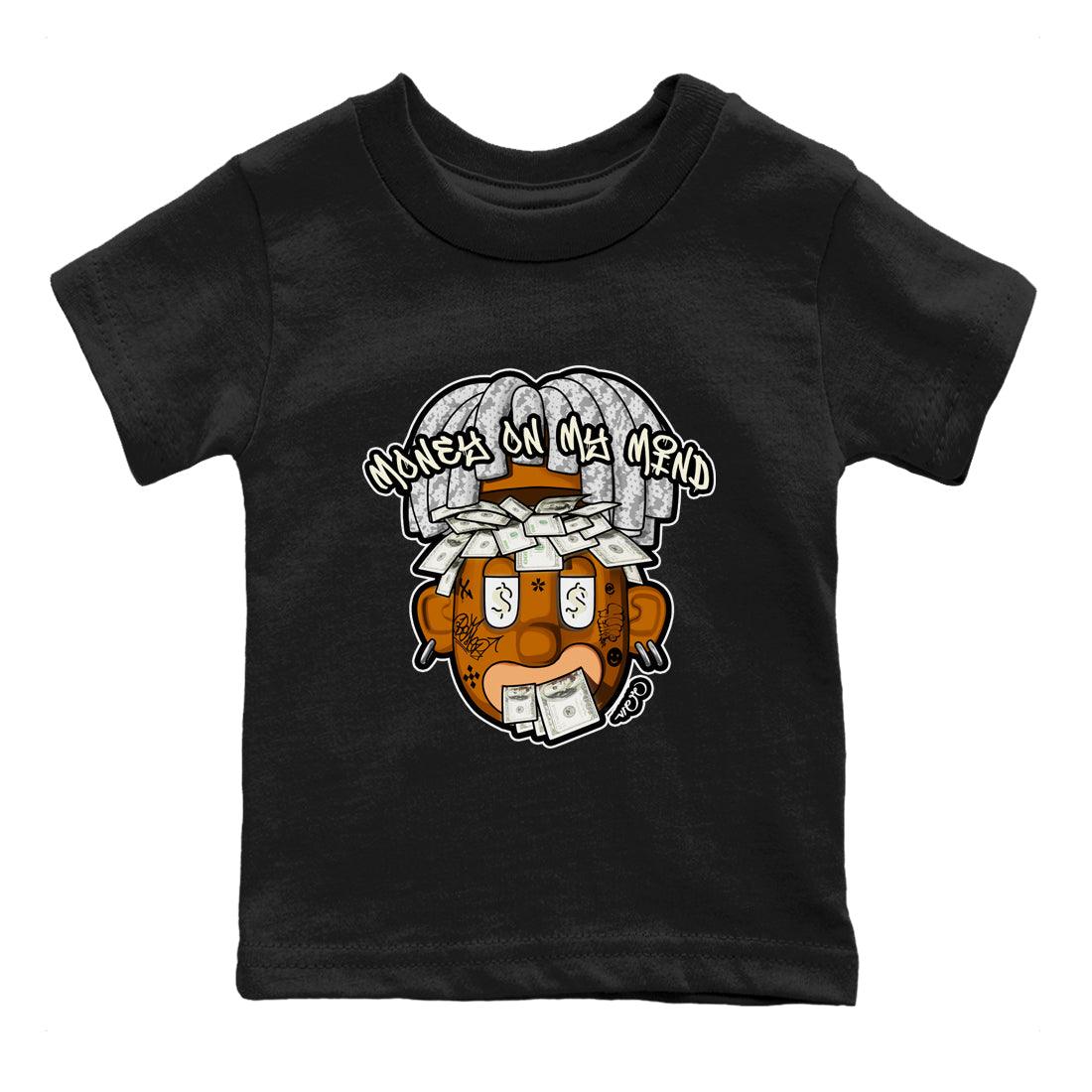 Money On My Mind snkmatch Tee Kids - Yeezy 350 Static