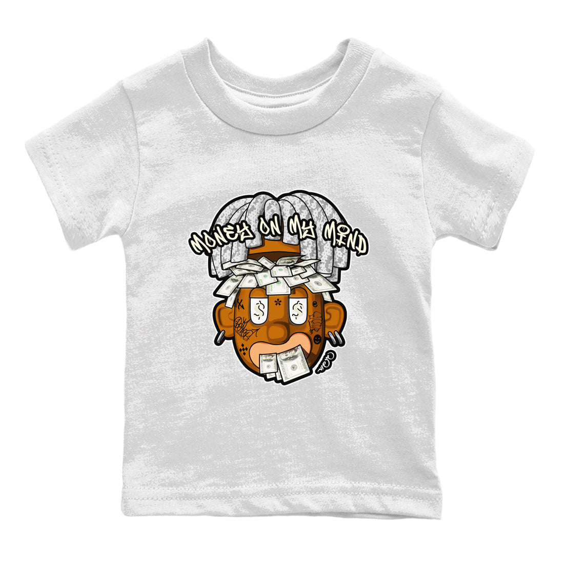 Money On My Mind snkmatch Tee Kids - Yeezy 350 Static