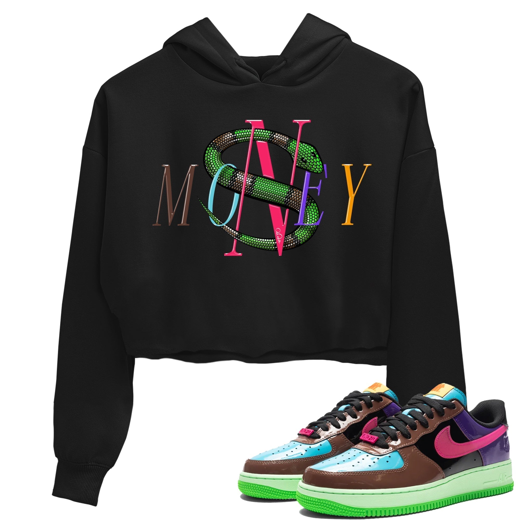 Money Snake Women's Tops - Air Force 1 Undefeated Fauna Brown