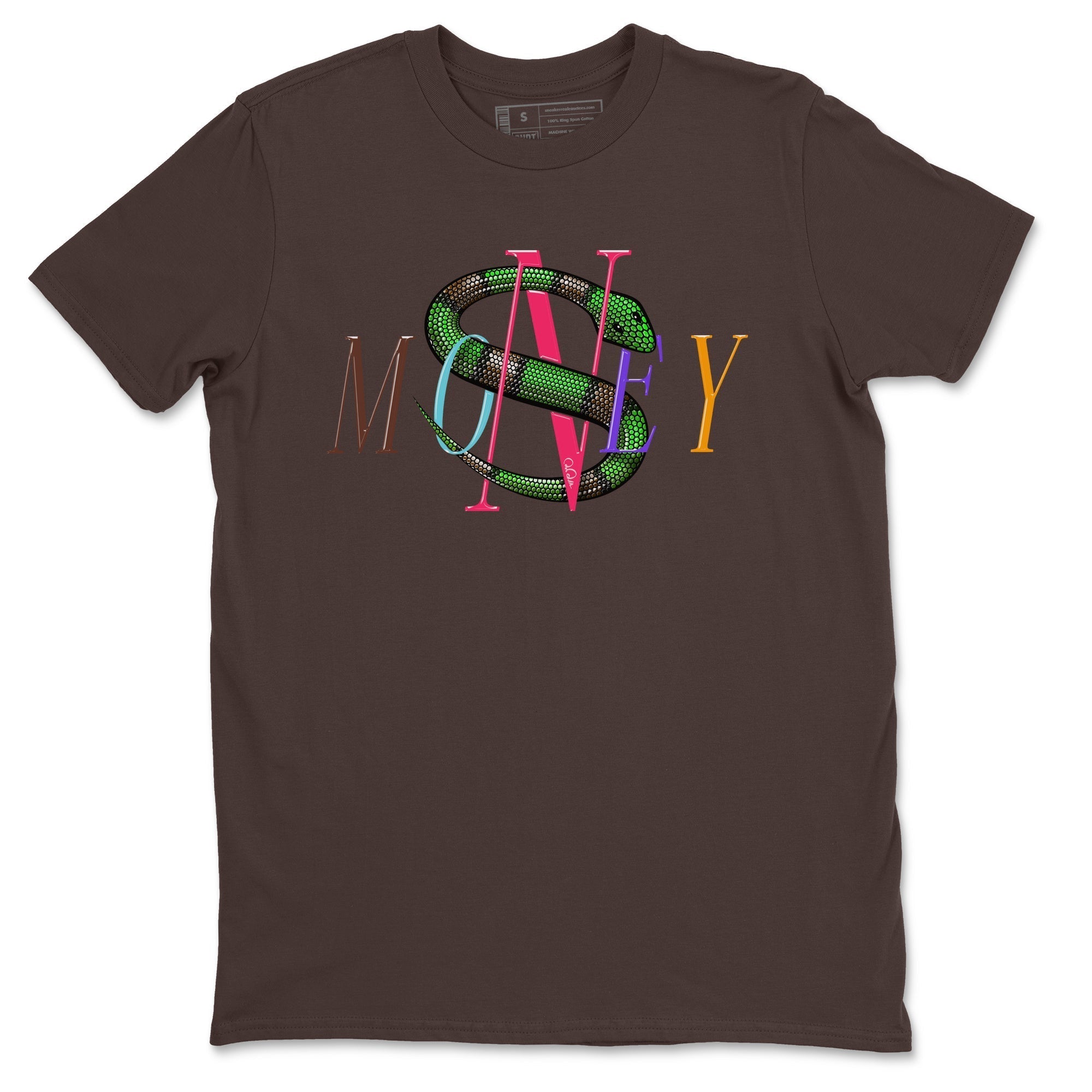 Money Snake Unisex Tops - Air Force 1 Undefeated Fauna Brown