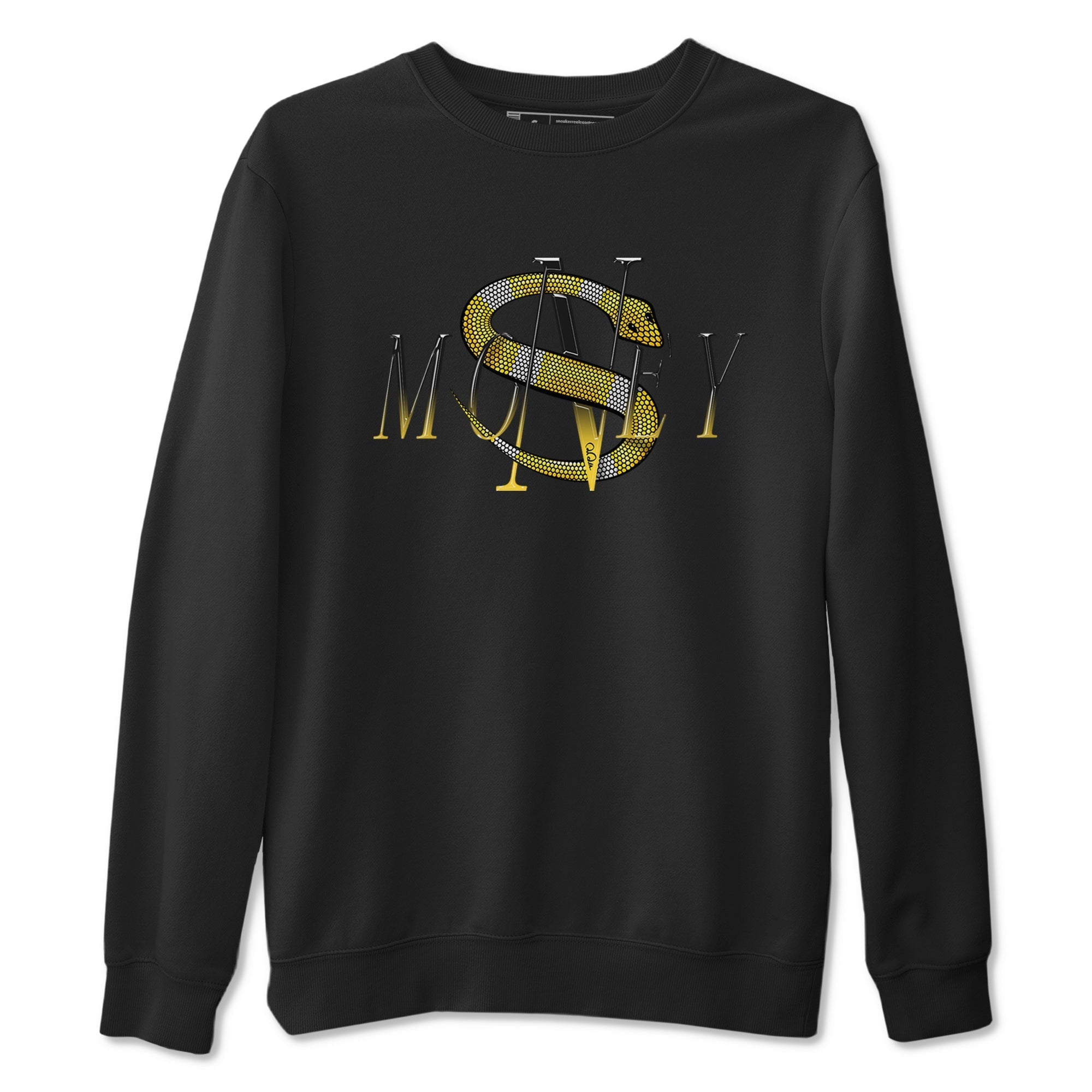 Money Snake snkmatch Tees - Air Jordan 1 Yellow Ochre