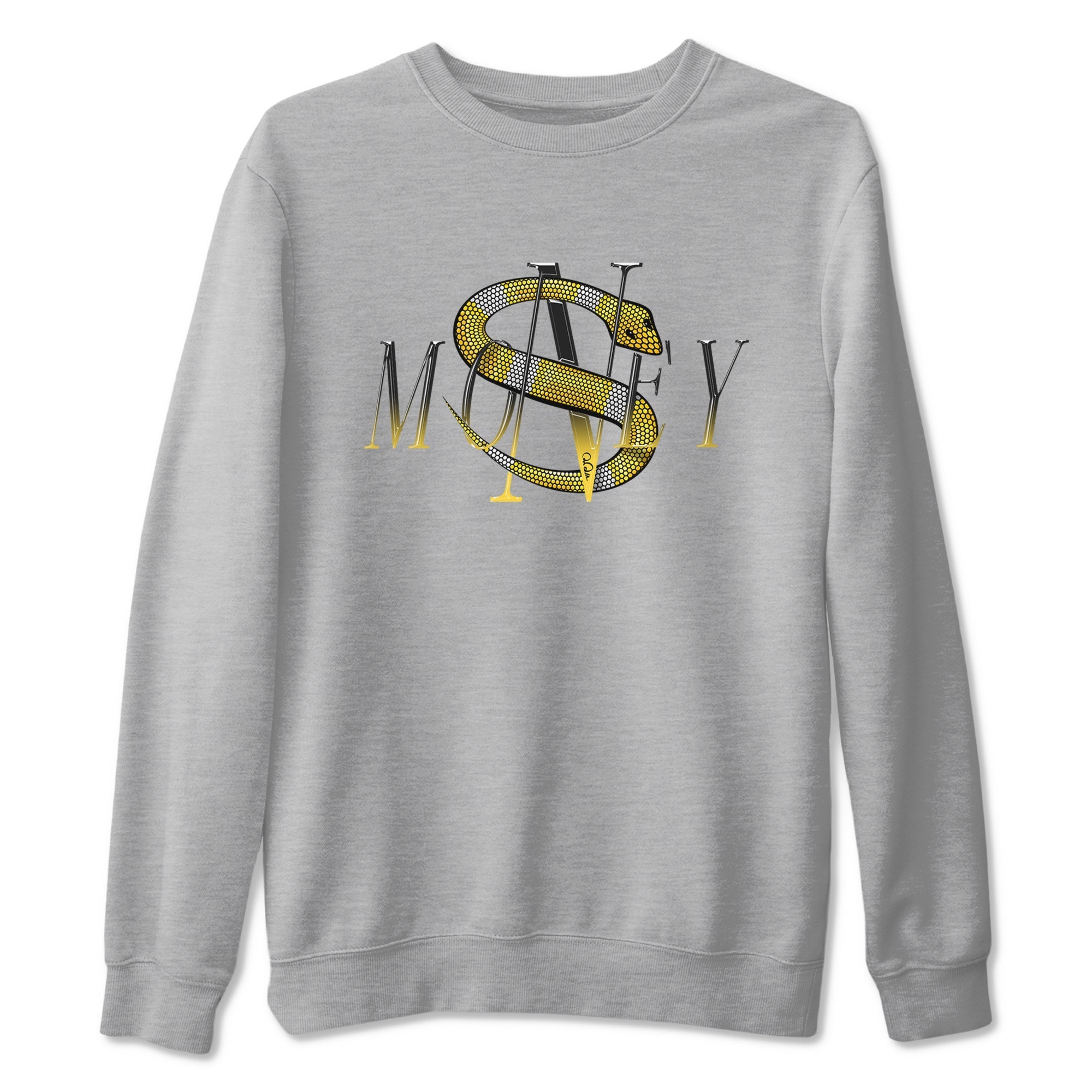 Money Snake snkmatch Tees - Air Jordan 1 Yellow Ochre