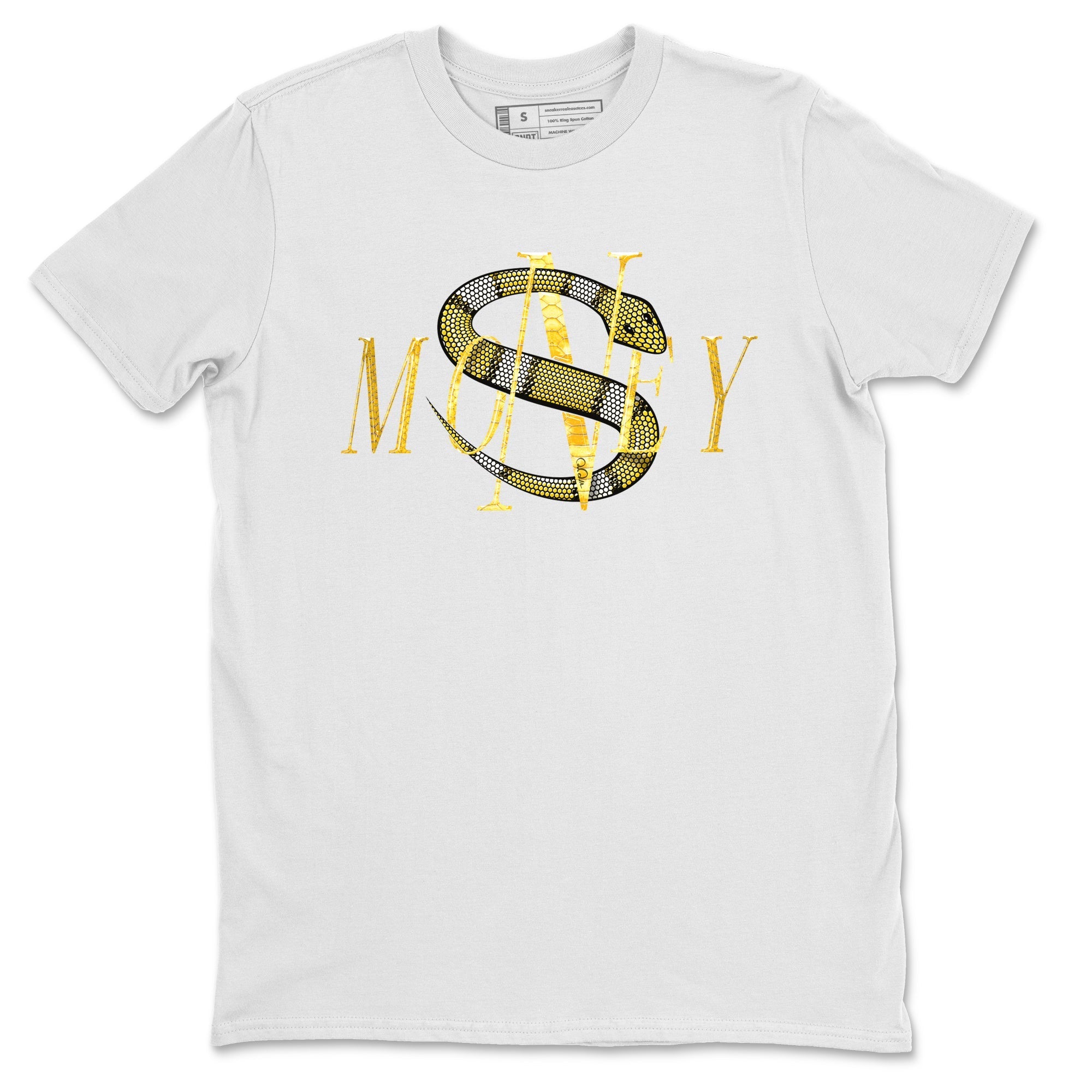 Money Snake Unisex Tops - Air Jordan 11 Yellow Python