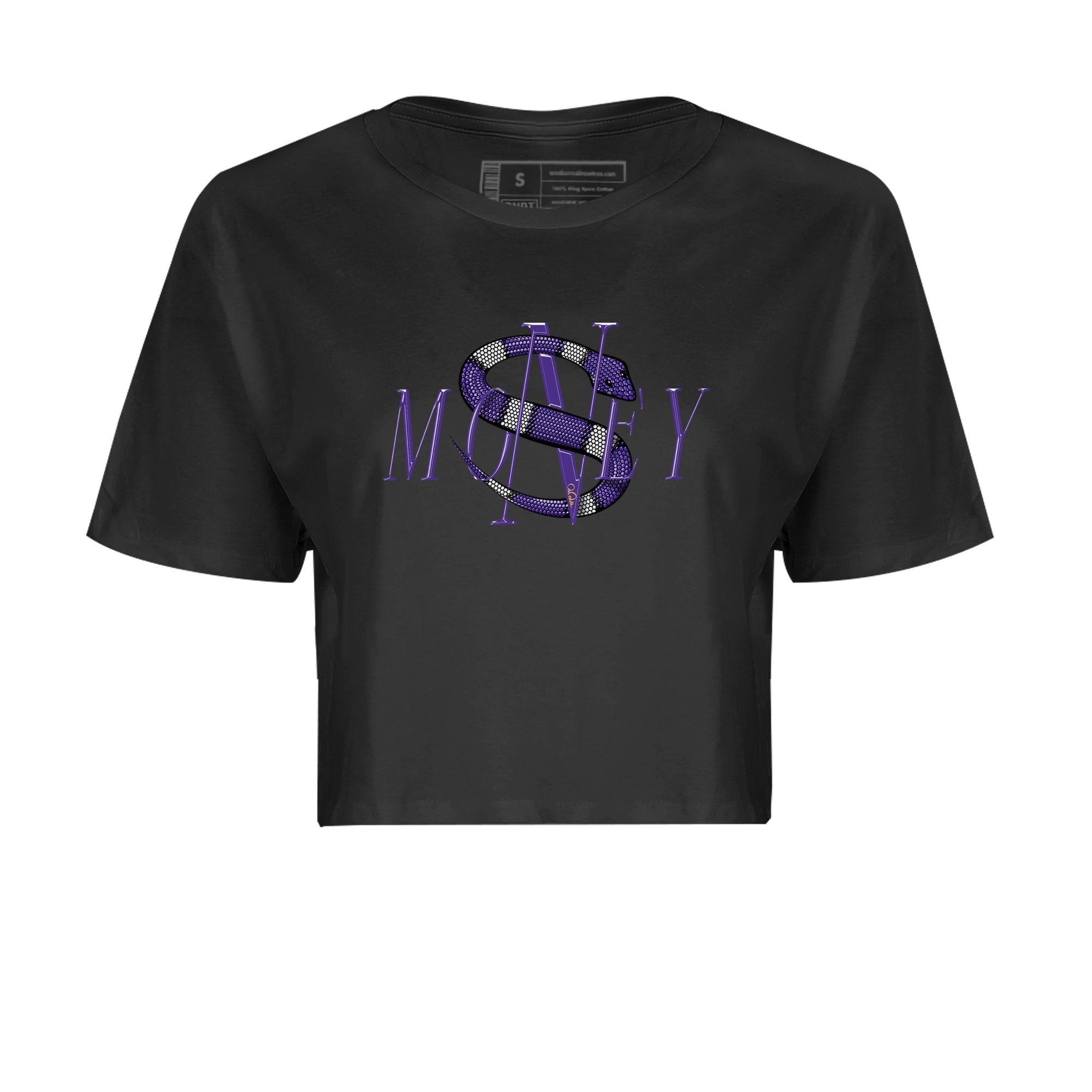 Money Snake Women's Tops - Air Jordan 12 Field Purple