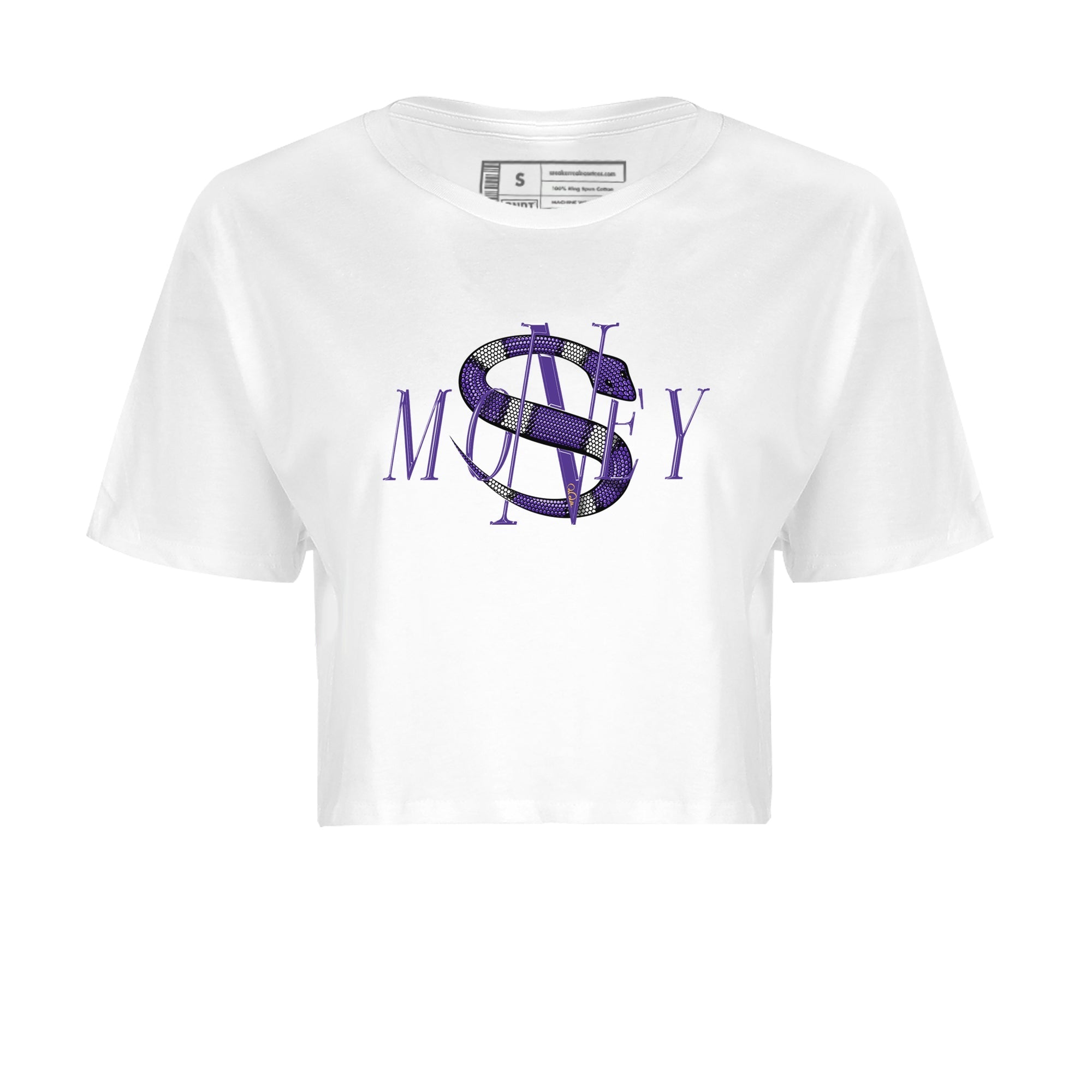 Money Snake Women's Tops - Air Jordan 12 Field Purple
