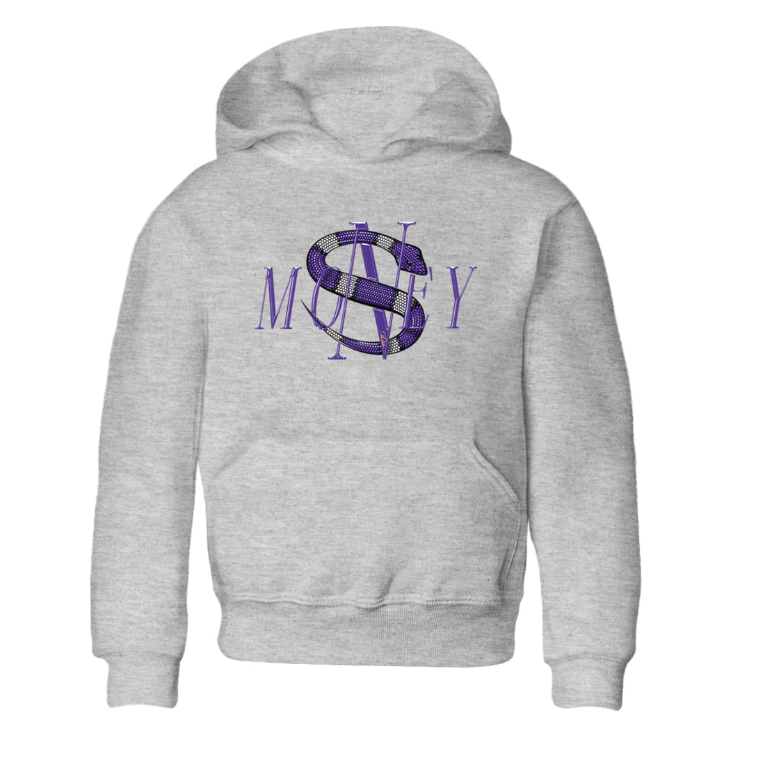 Money Snake Kids Tops - Air Jordan 12 Field Purple