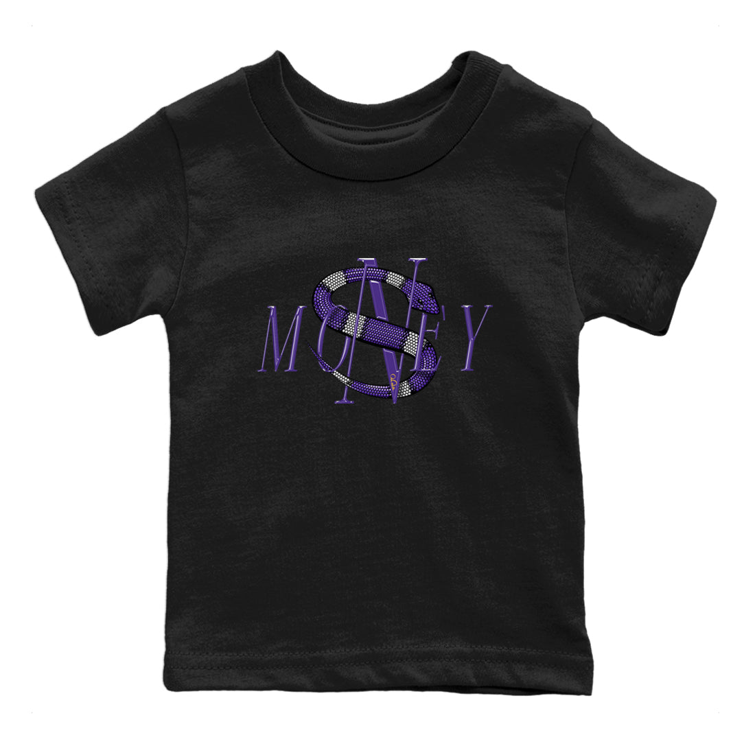 Money Snake Kids Tops - Air Jordan 12 Field Purple