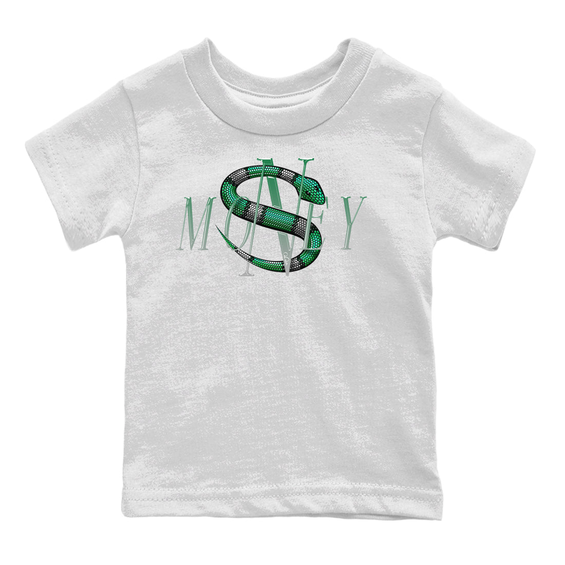 Money Snake Kids Tops - Air Jordan 4 Pine Green