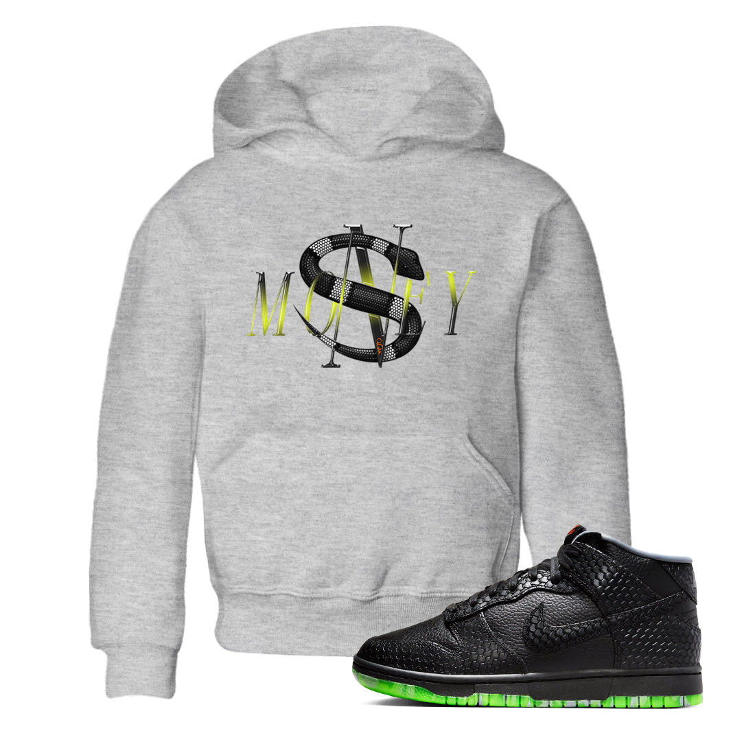 Money Snake snkmatch Tee Kids - Dunk Halloween